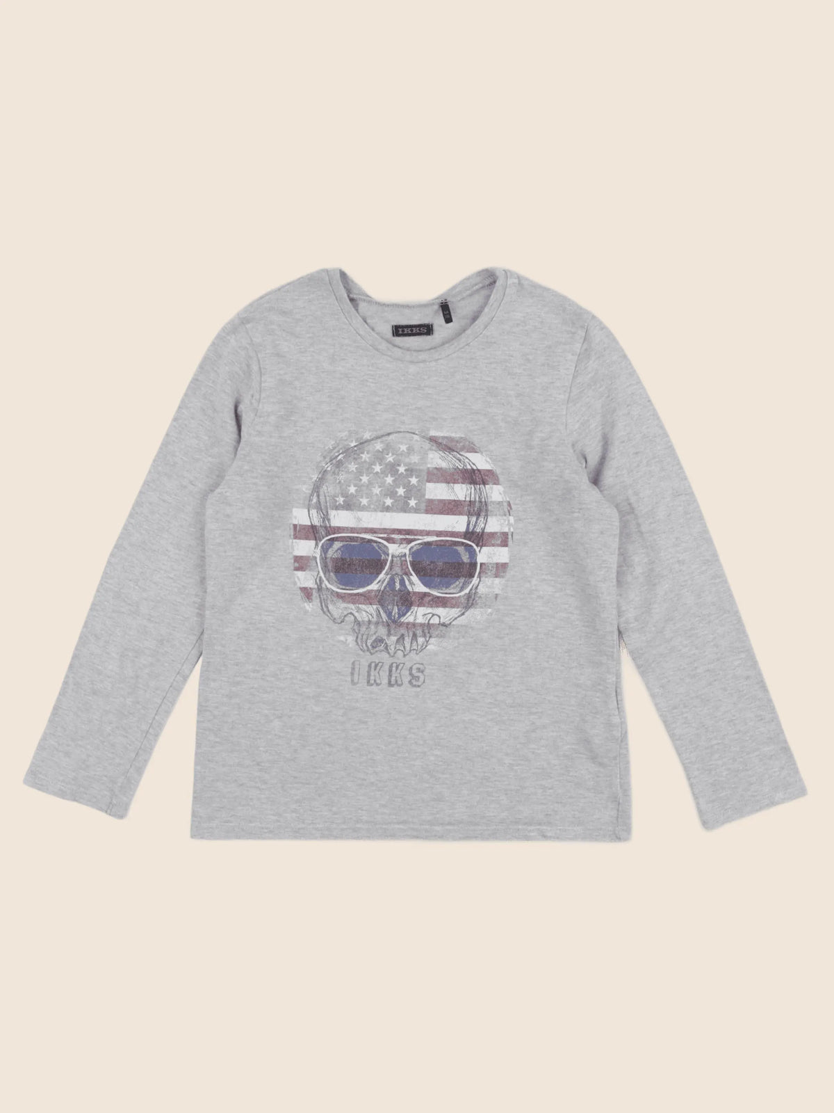 IKKS - tee-shirt gris - 6 ans