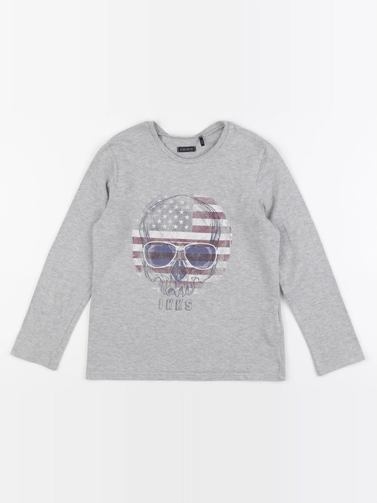 IKKS - tee-shirt gris - 6 ans