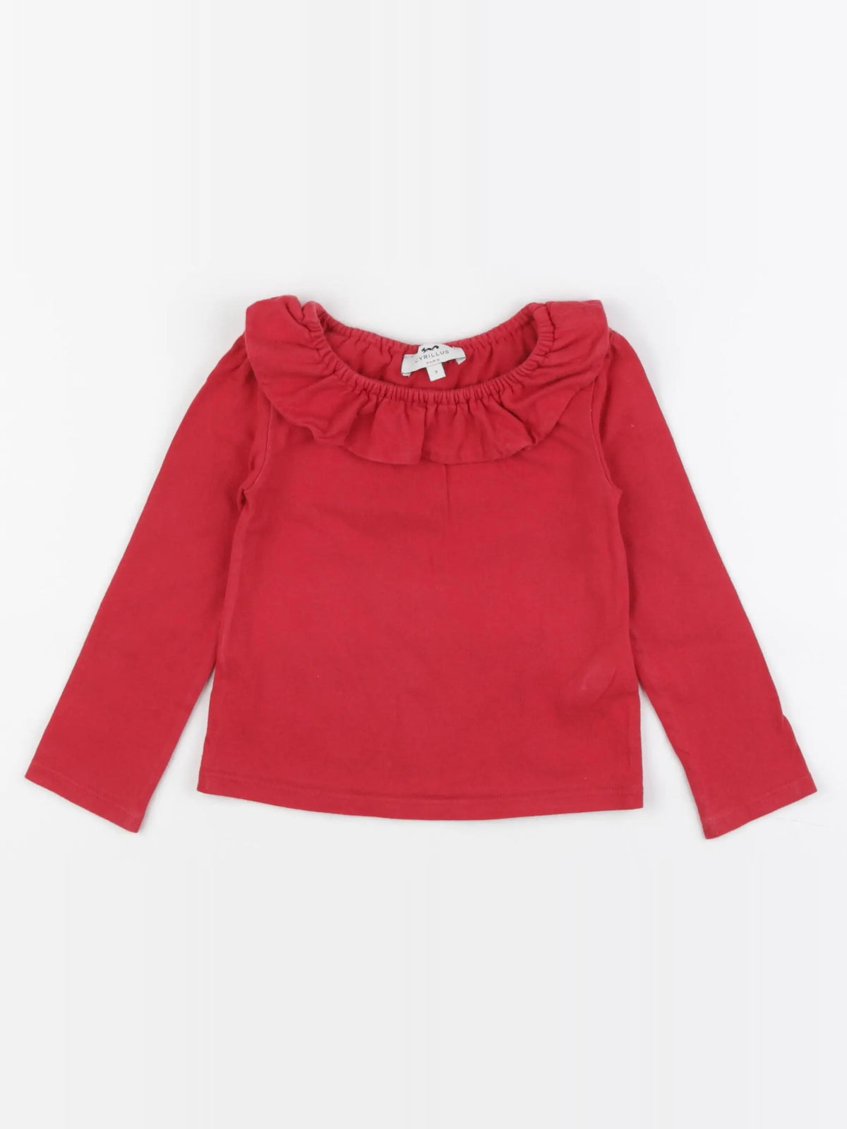 Cyrillus - tee-shirt rouge - 6 mois