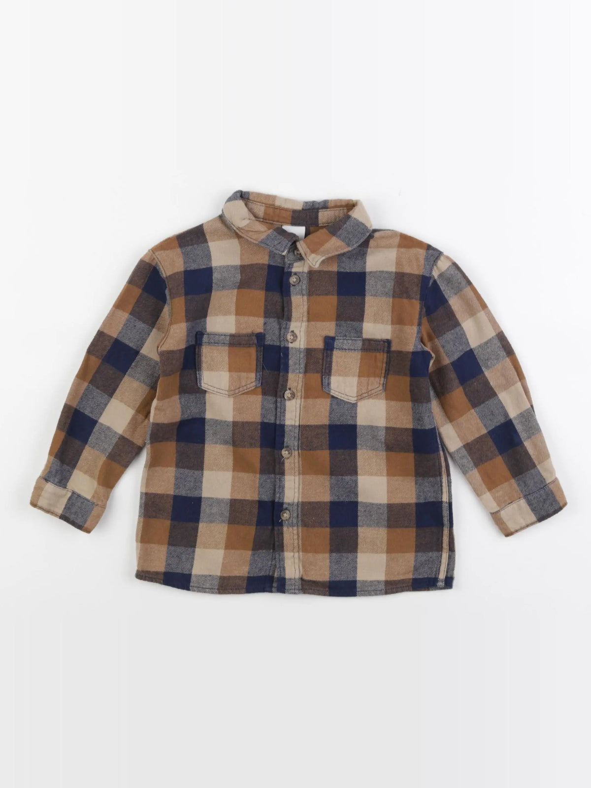 H&M - chemise marron - 12/18 mois