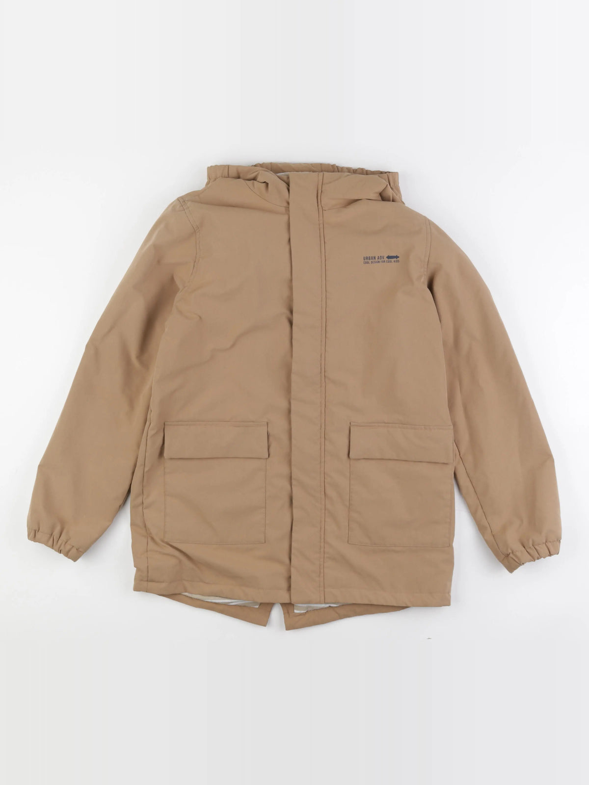 Vertbaudet - parka beige - 14 ans