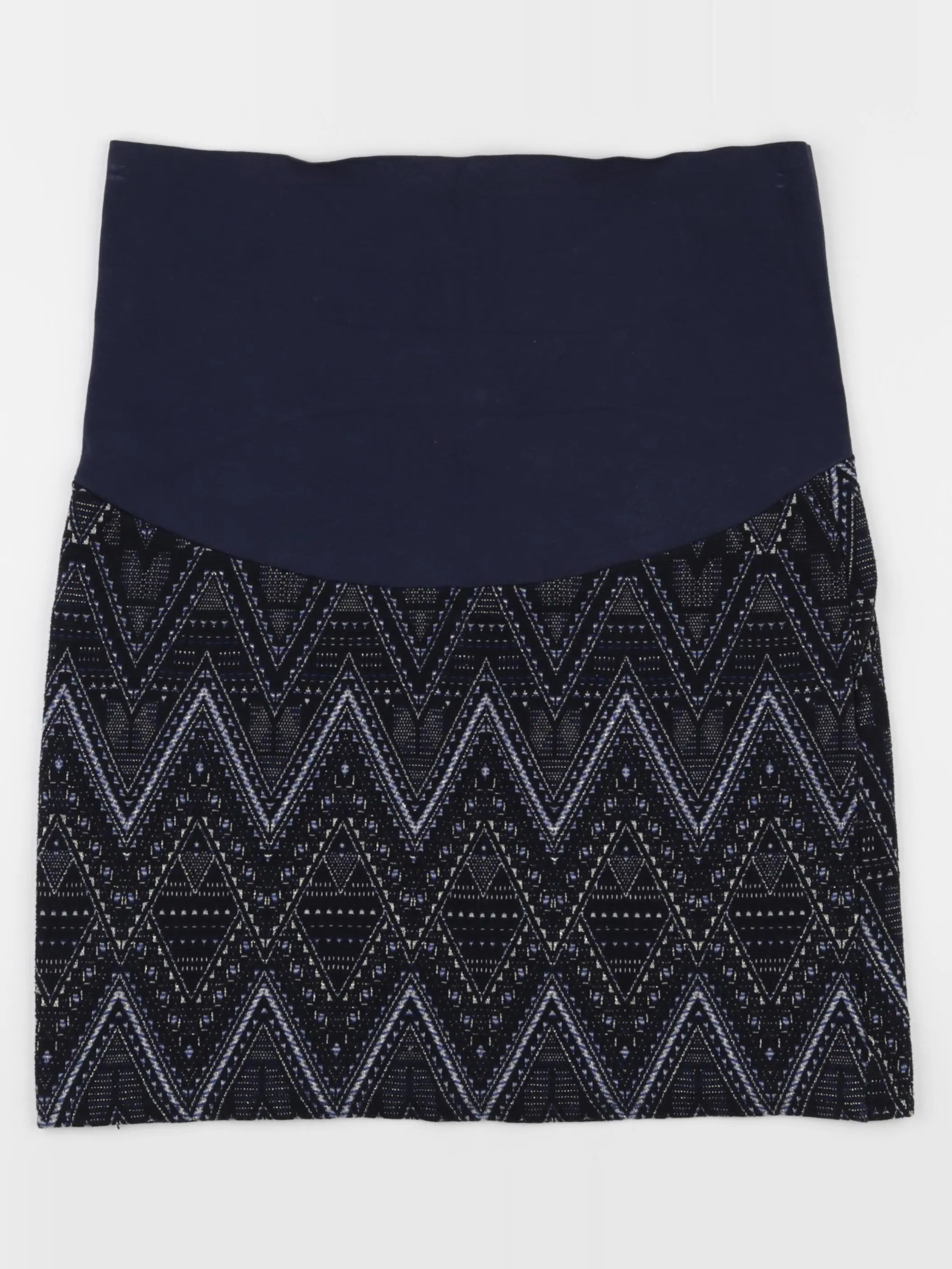 La Halle - jupe grossesse bleu - 42 à 44