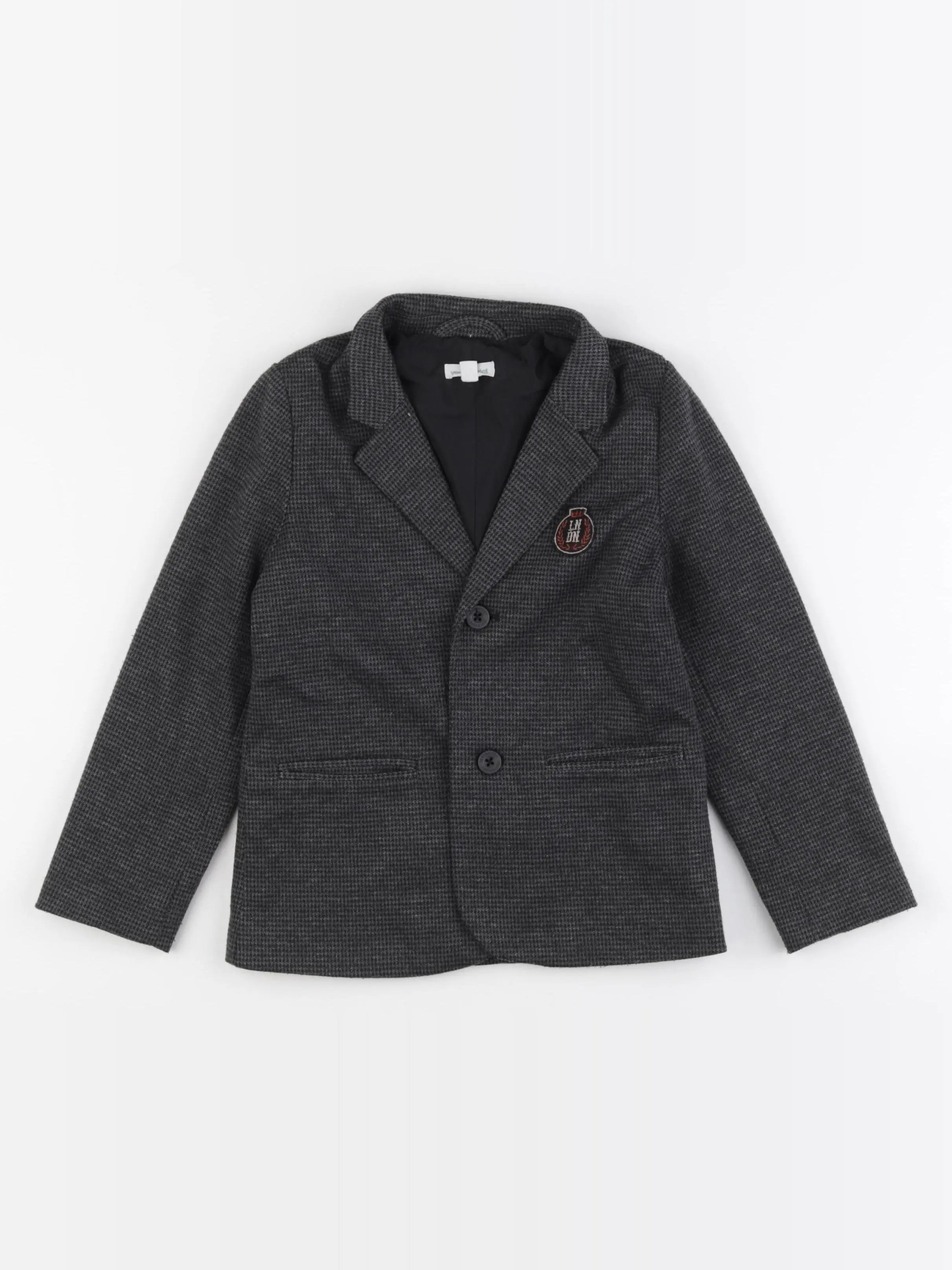 Vertbaudet - veste gris - 6 ans
