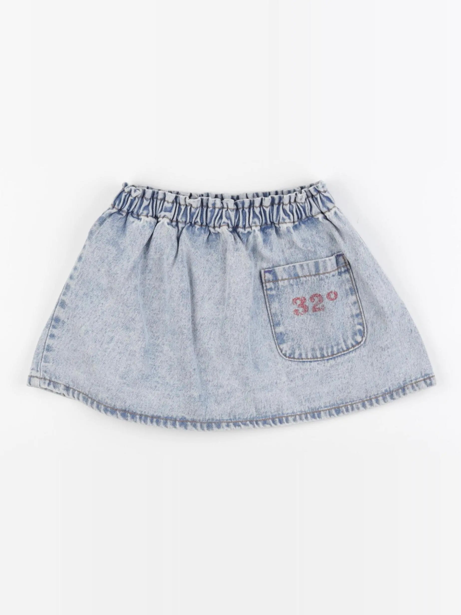 Piupiuchick - jupe bleu - 4 ans