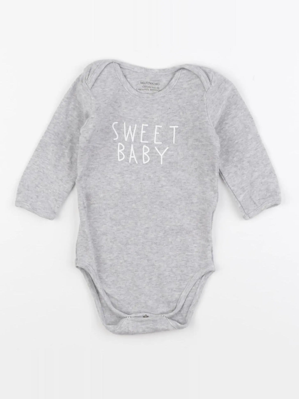 Boutchou - body gris - 6 mois