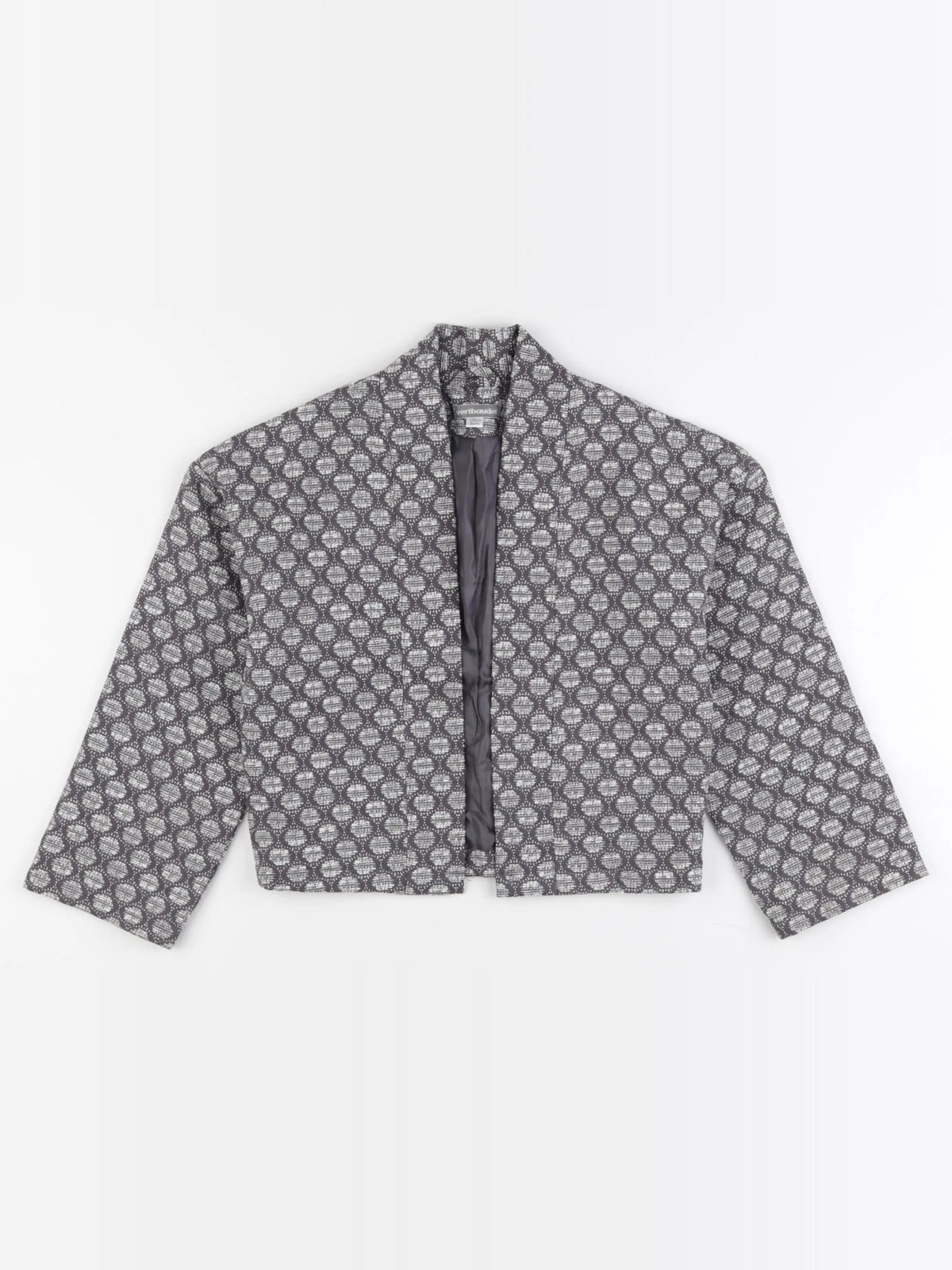 Vertbaudet - veste taupe - 8 ans