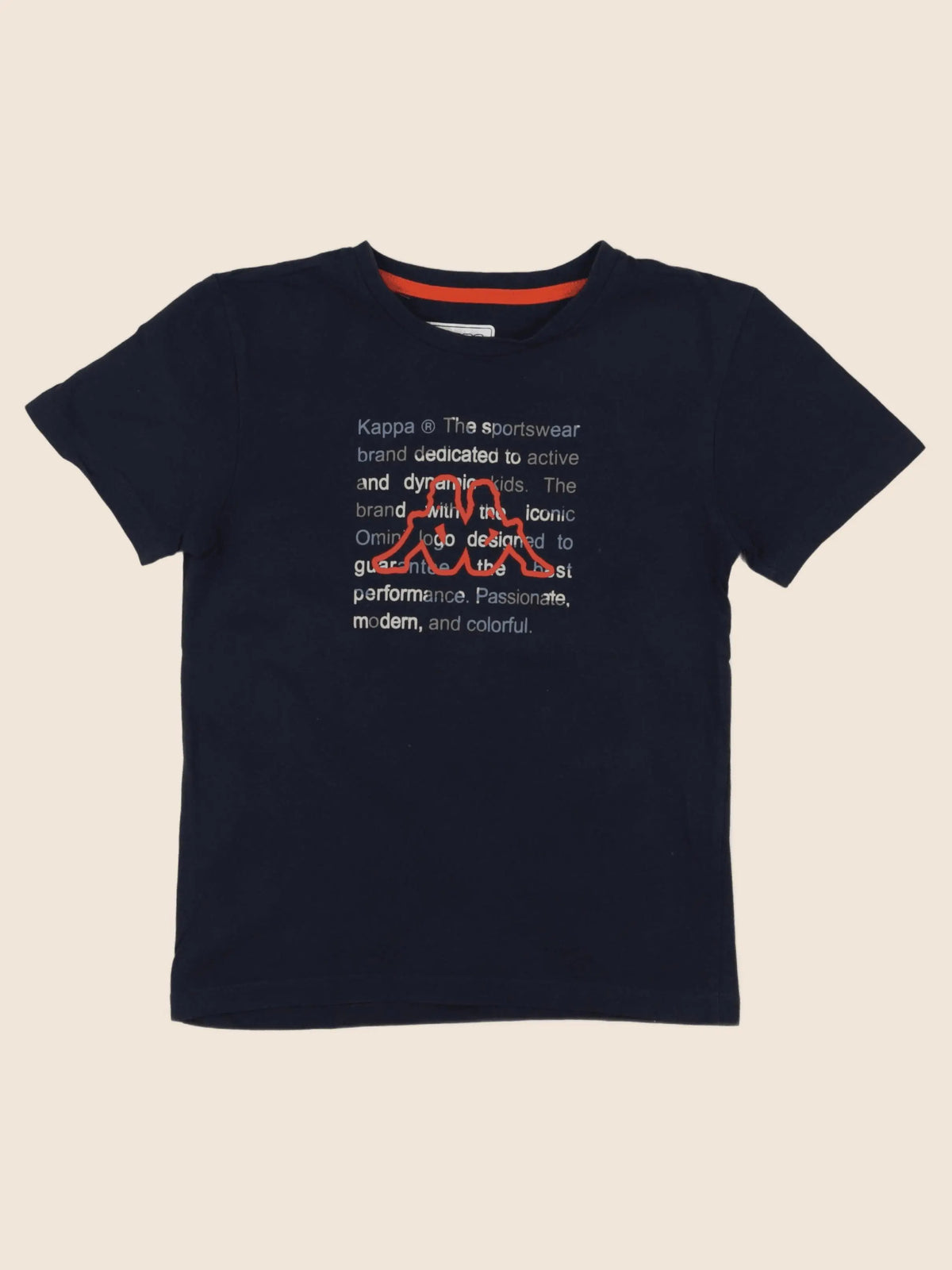 Kappa - tee-shirt bleu - 10 ans