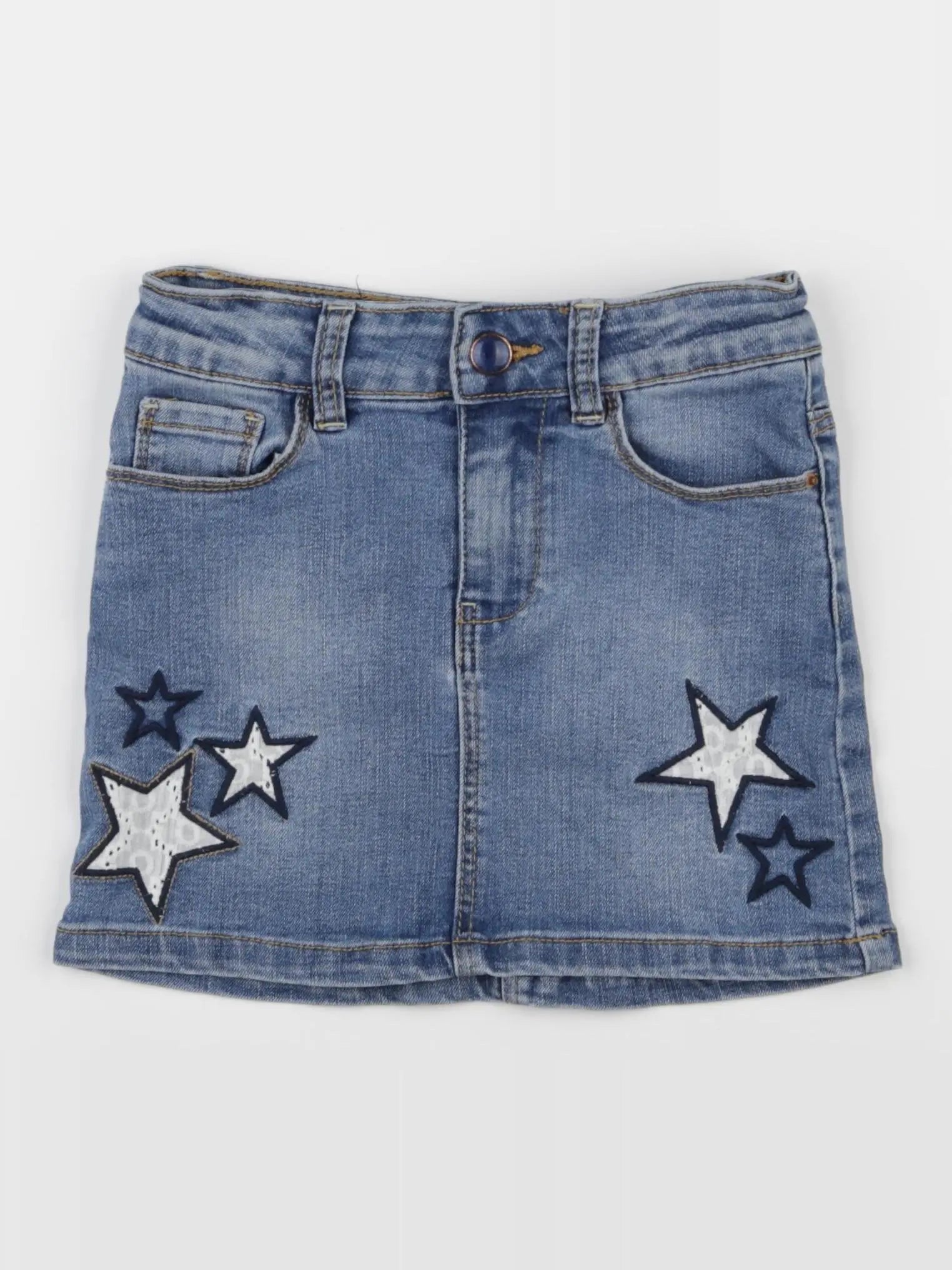 IKKS - jupe bleu - 6 ans