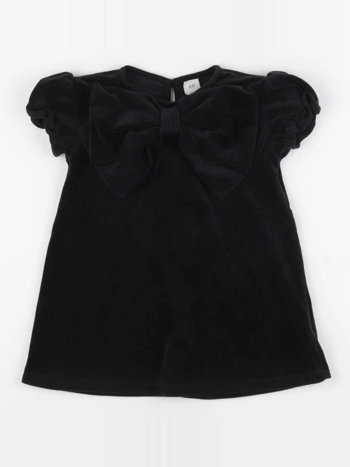 H&M - robe noir - 18/24 mois