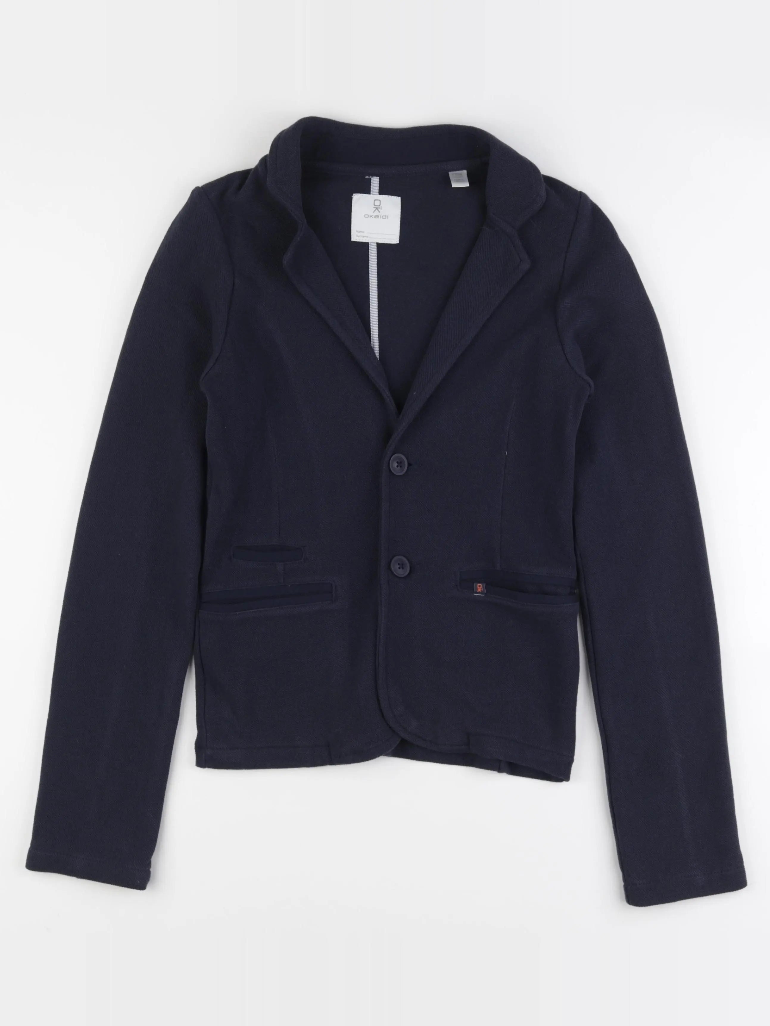 Okaidi - veste bleu - 10 ans