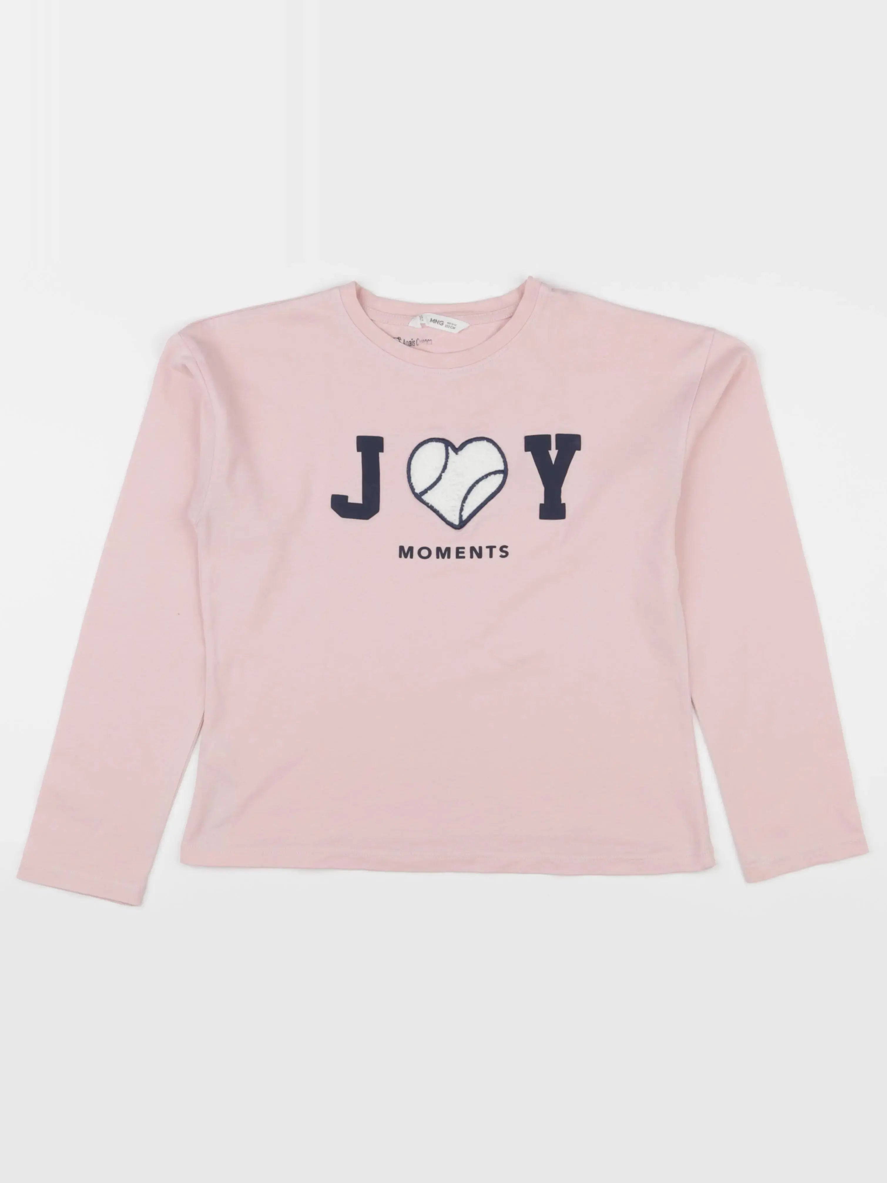 Mango - tee-shirt rose - 11/12 ans