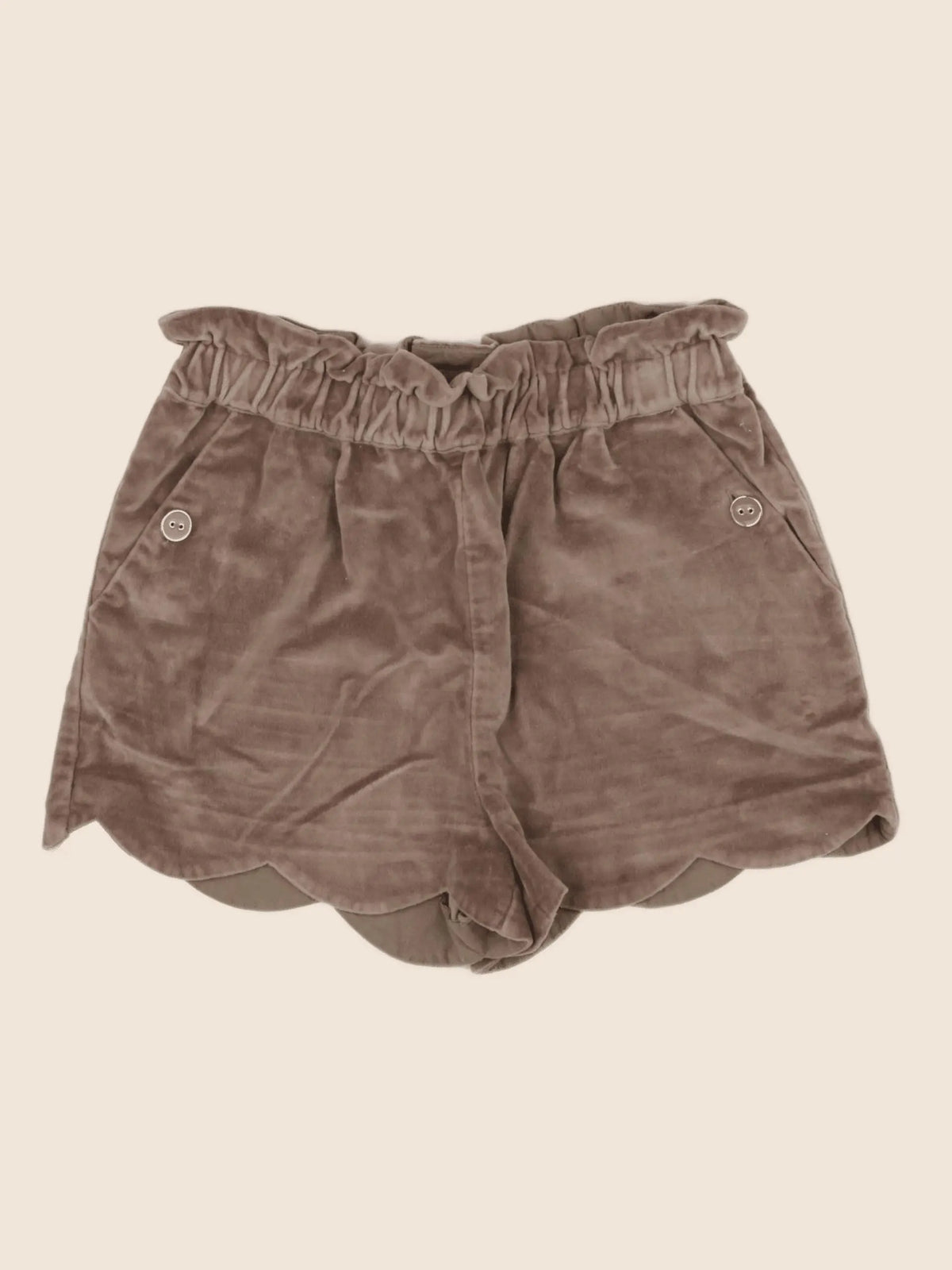 Vertbaudet - short marron - 10 ans