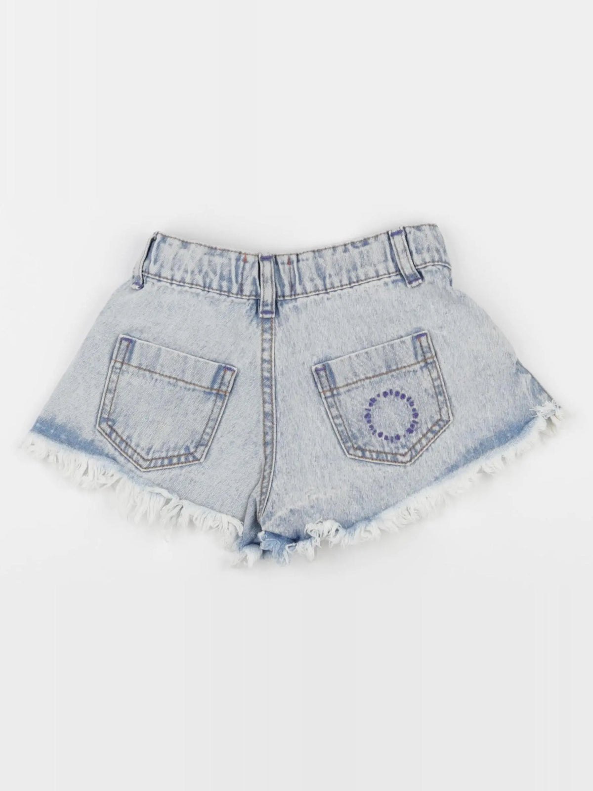 Piupiuchick - short bleu - 3 ans