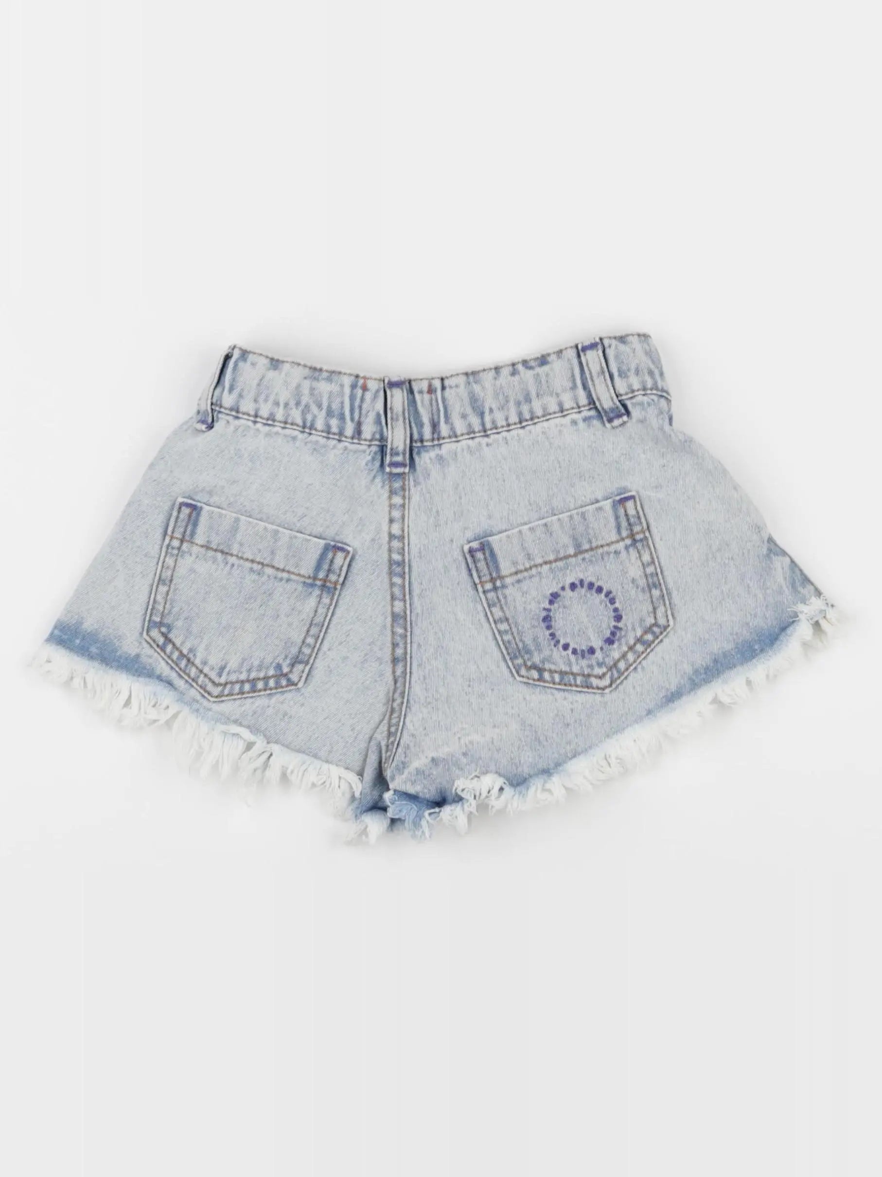 Piupiuchick - short bleu - 3 ans
