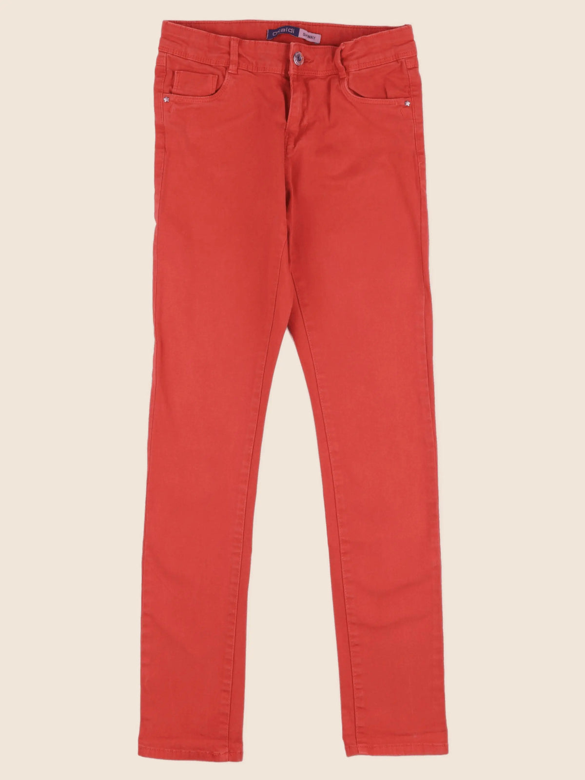 Okaidi - jean orange - 12 ans