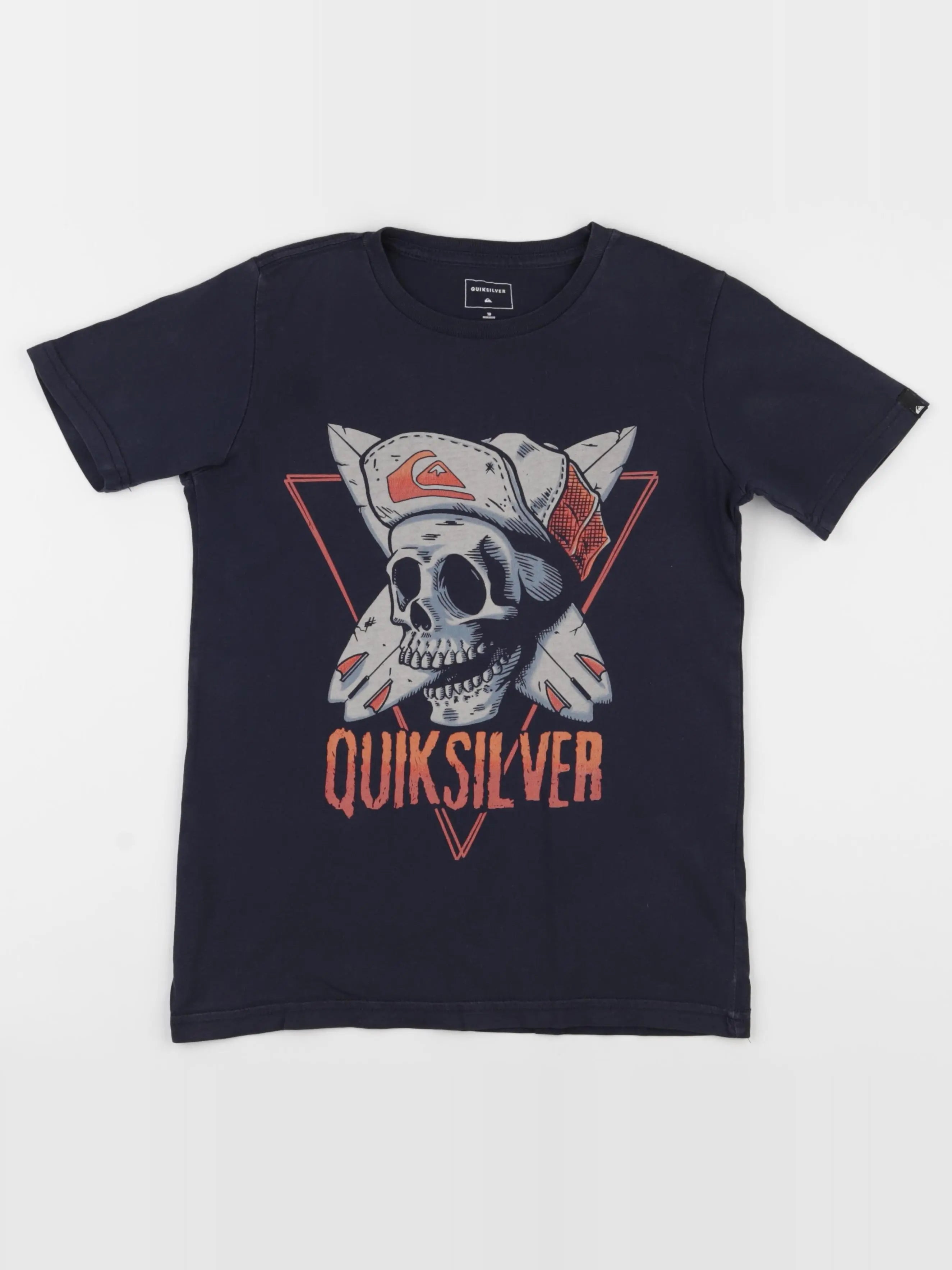 Quiksilver - tee-shirt bleu - 10 ans