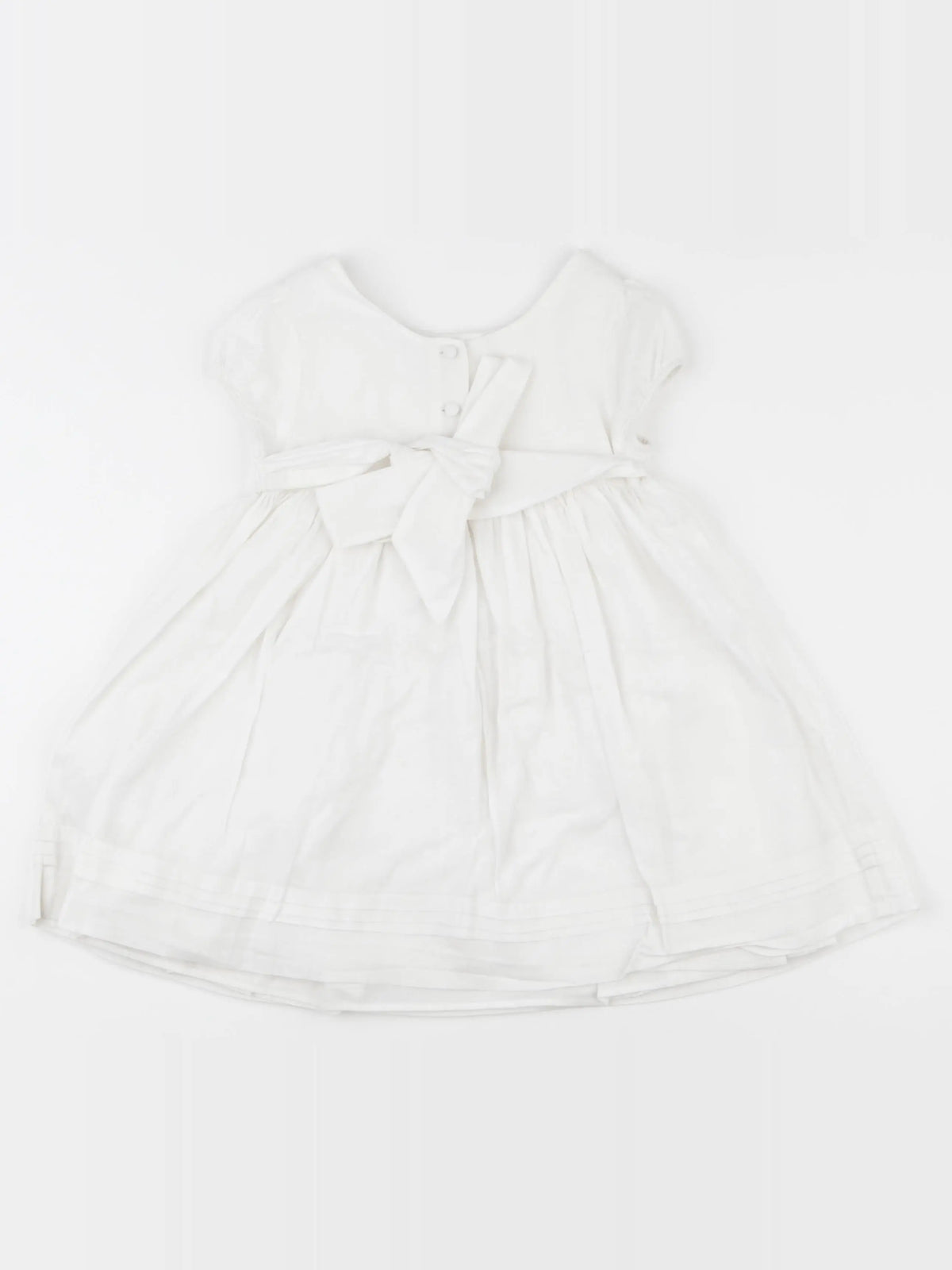 Cyrillus - robe blanc - 36 mois