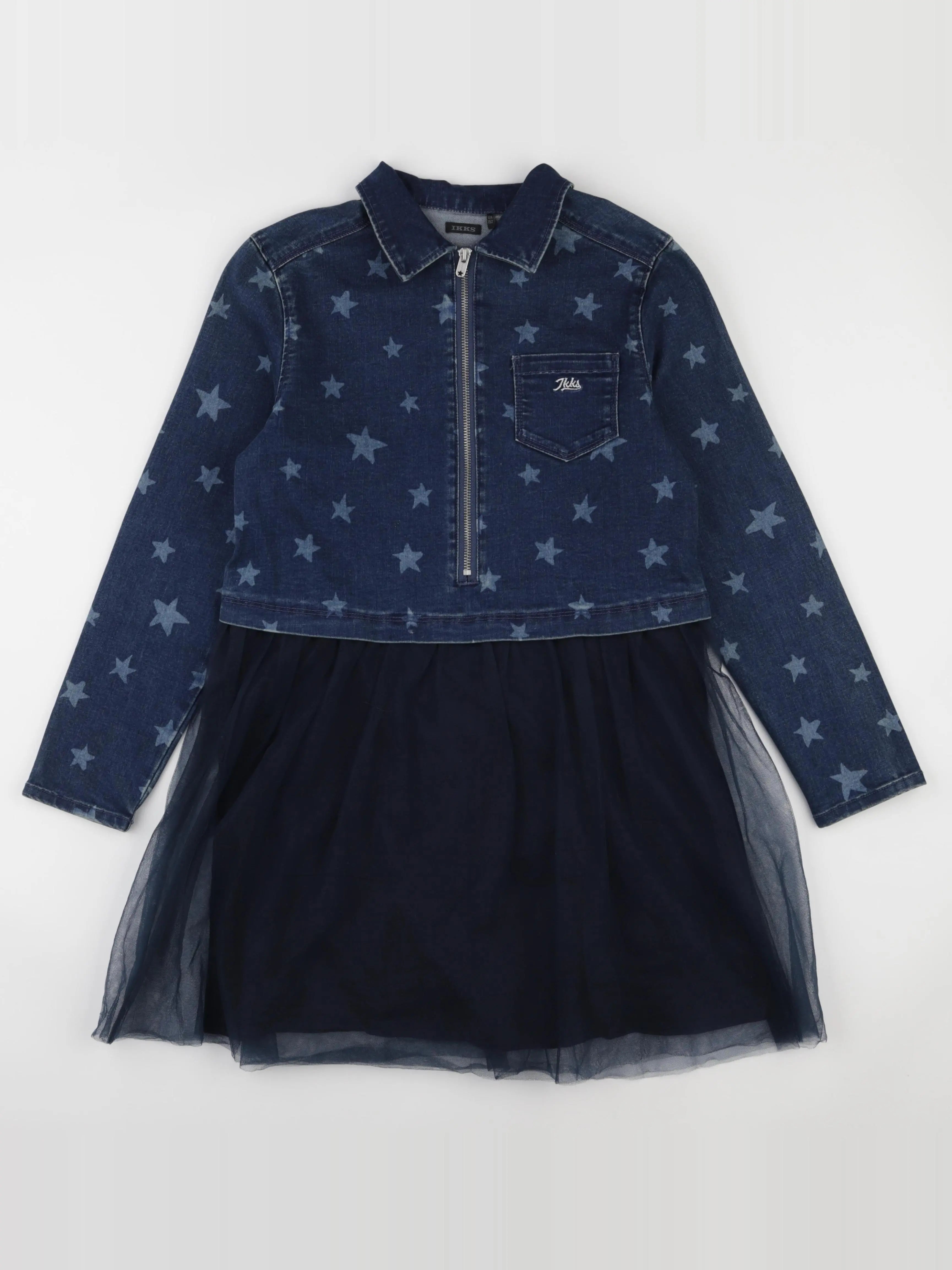 IKKS - robe bleu - 12 ans