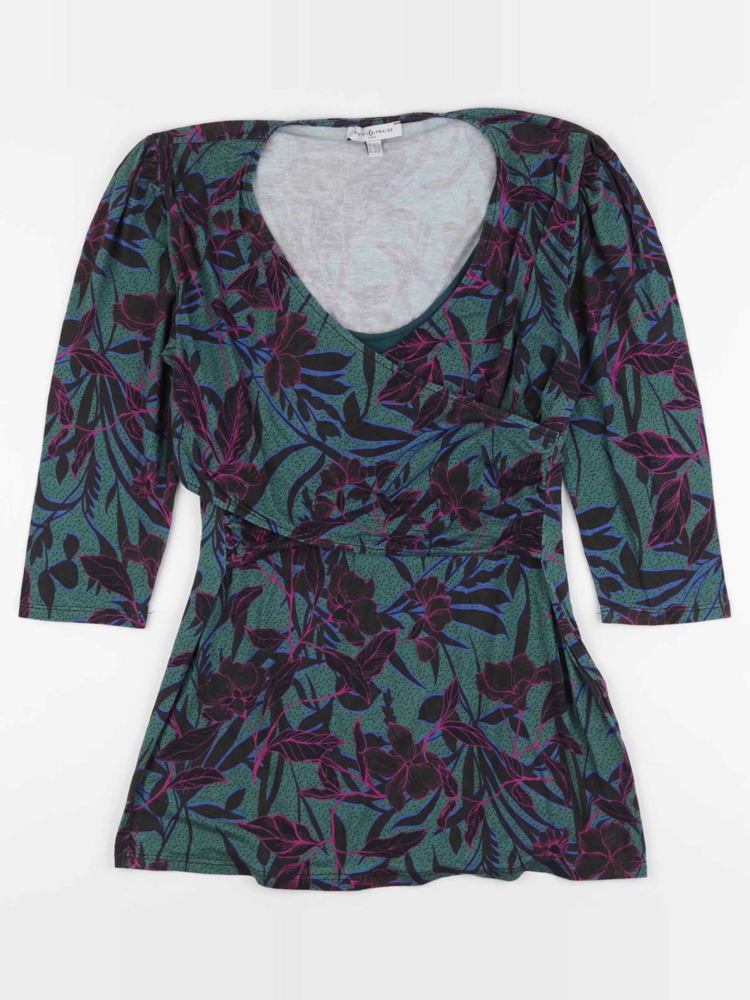Envie de fraise - tee-shirt grossesse multicolore - 40 à 42