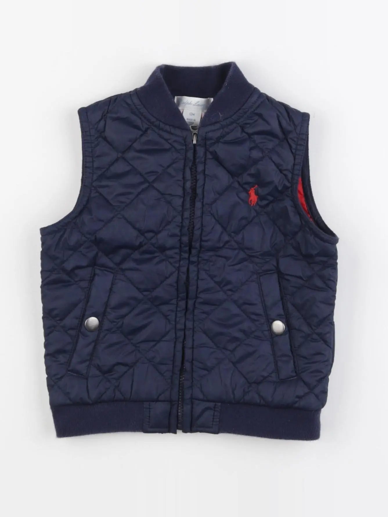 Ralph Lauren - doudoune bleu - 12 mois