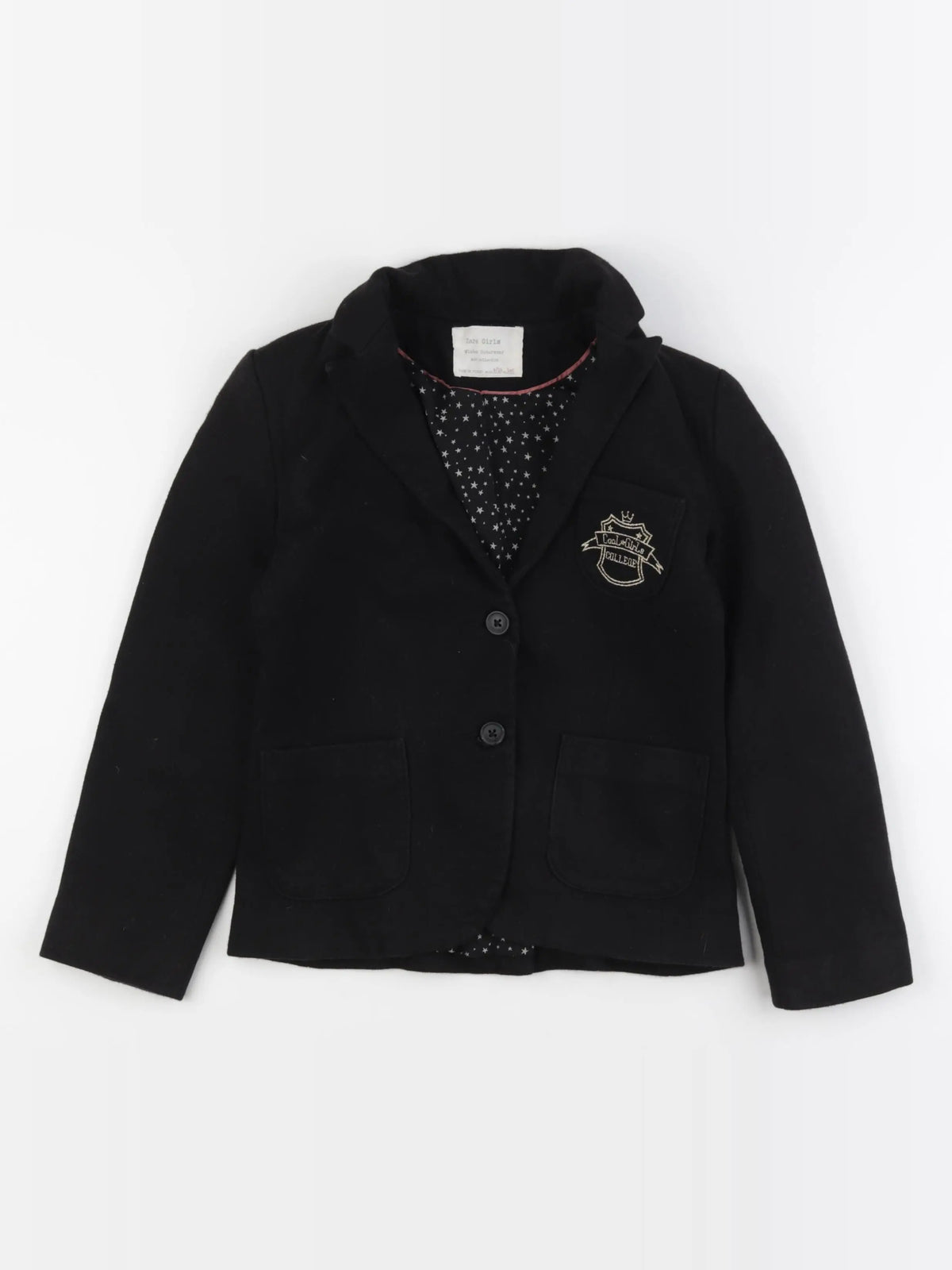 Zara - veste noir - 9/10 ans