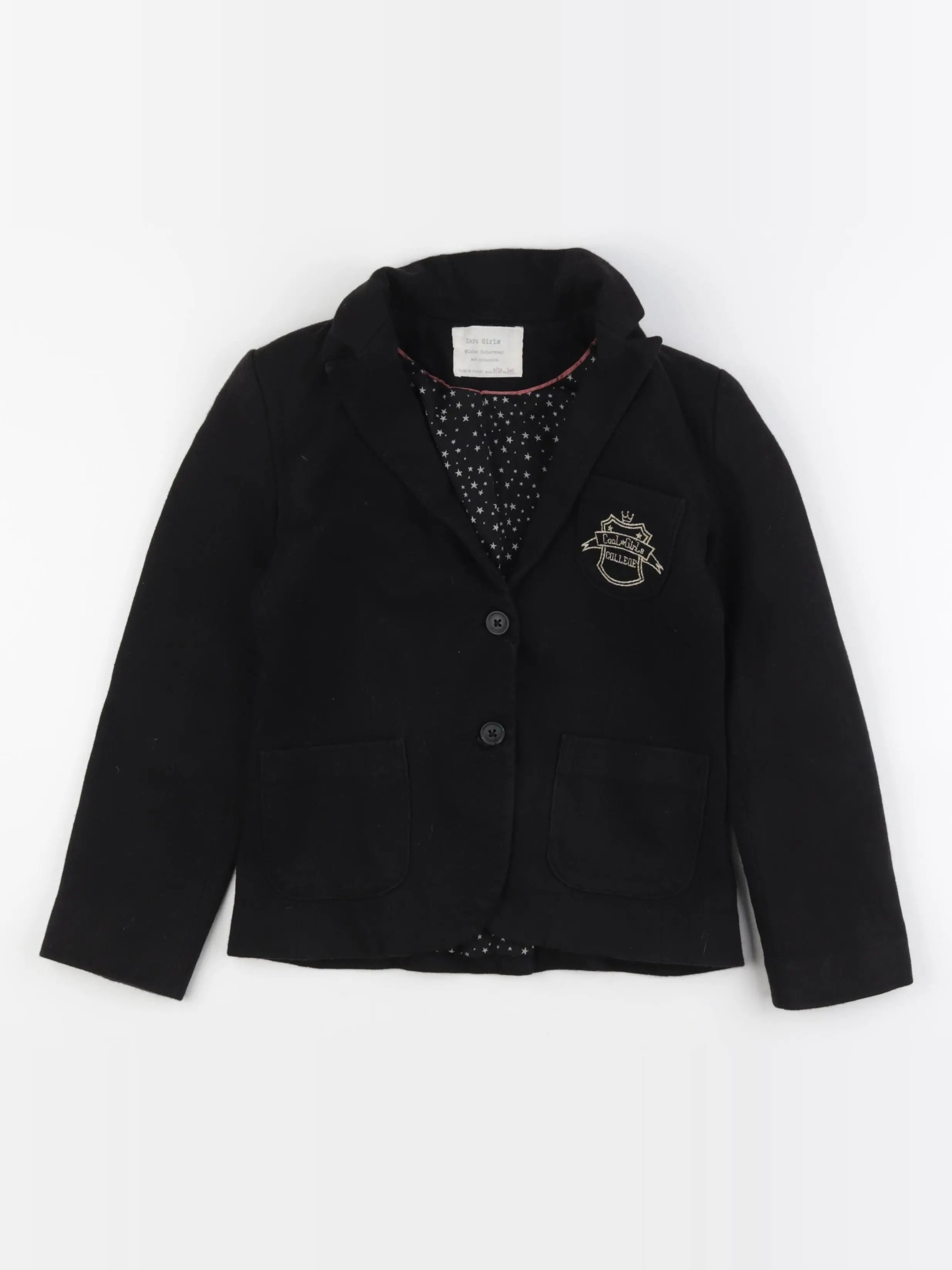 Zara - veste noir - 9/10 ans