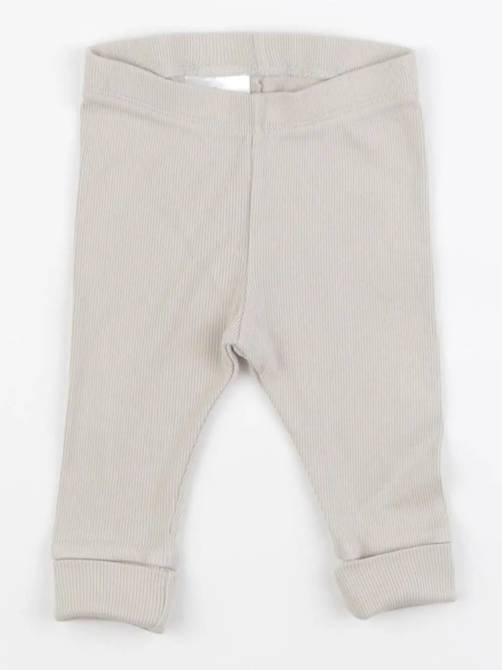 H&M - legging beige - 2/4 mois