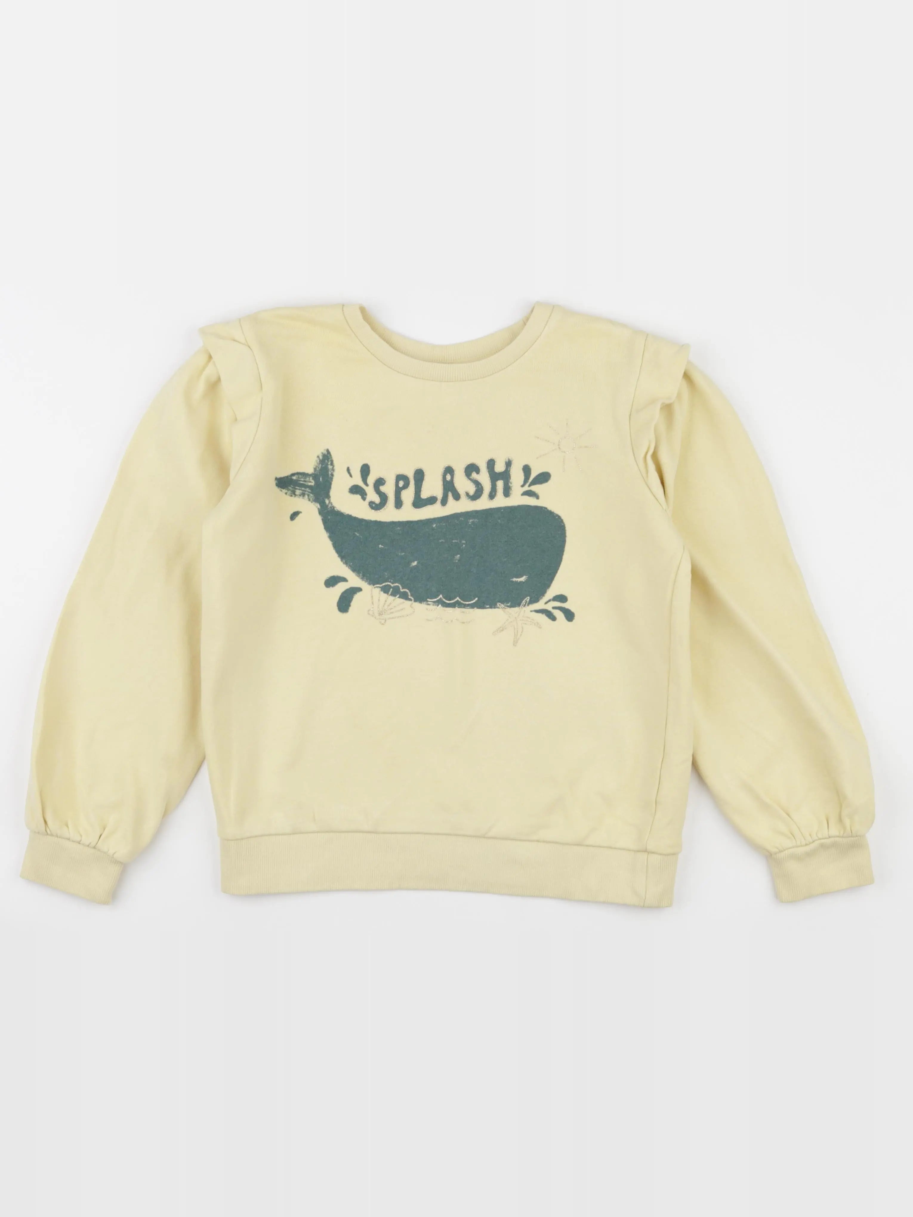 Tape à l'oeil - sweat jaune - 12 ans