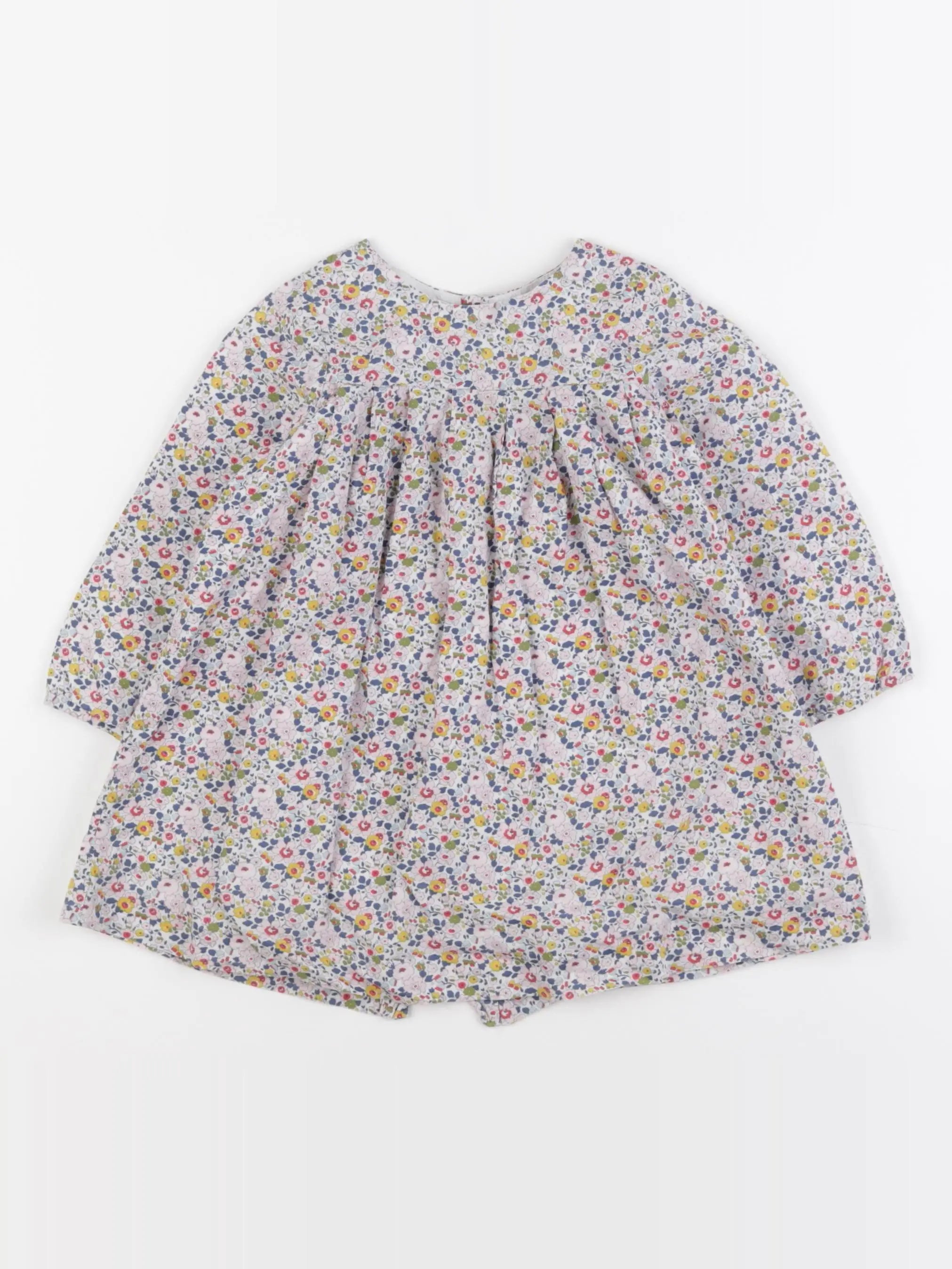 Jacadi - robe liberty multicolore - 24 mois