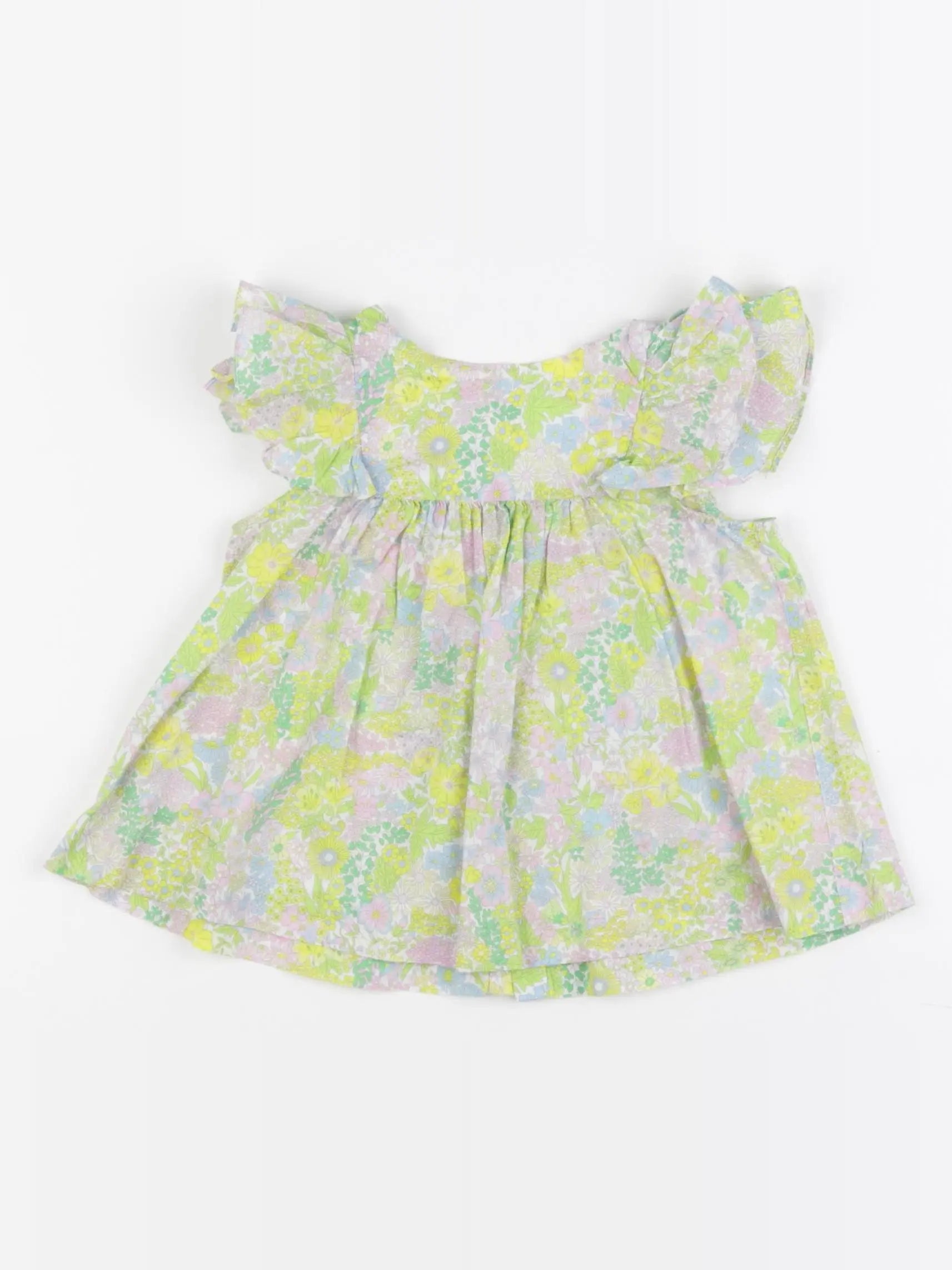 Jacadi - blouse liberty multicolore - 24 mois