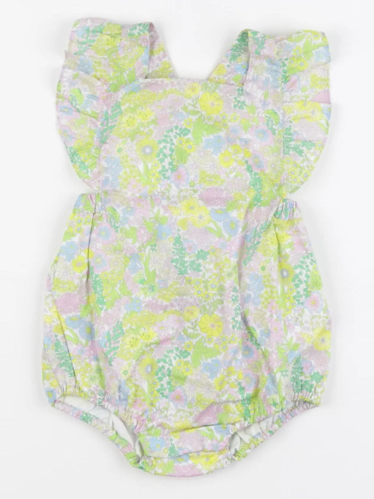 Jacadi - combinaison liberty multicolore - 6 mois