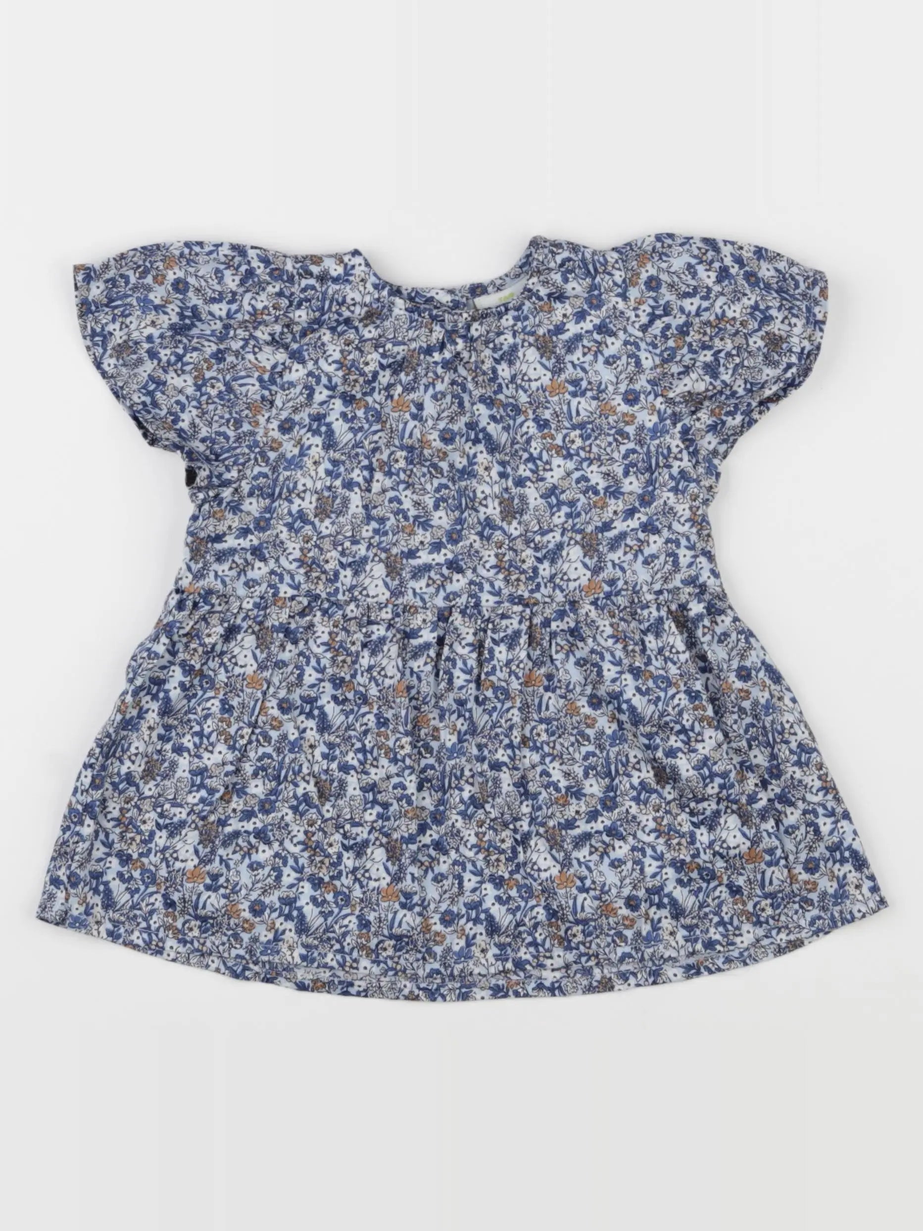 Tape à l'oeil - robe bleu - 6 mois