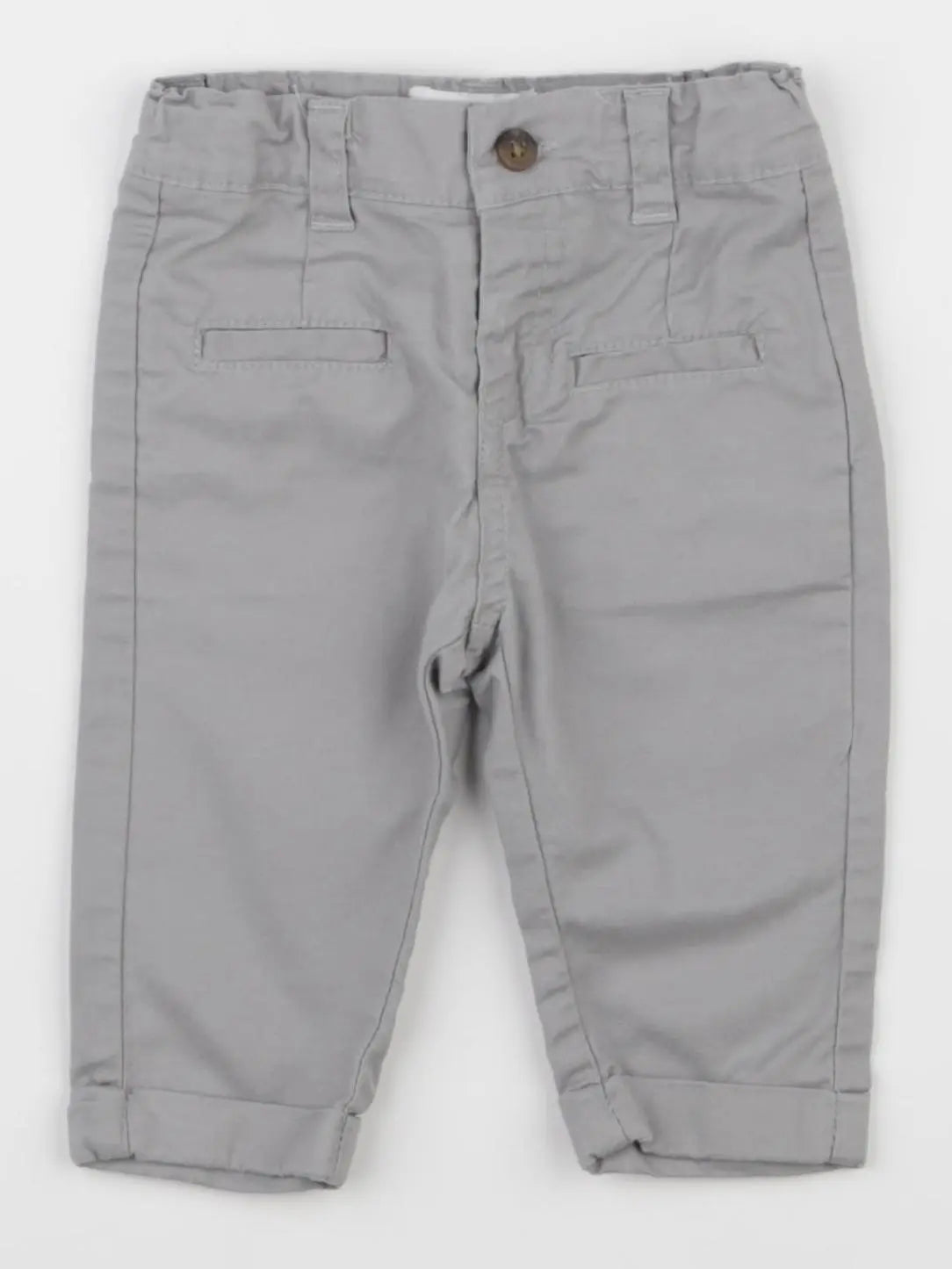 Vertbaudet - pantalon gris - 3 mois