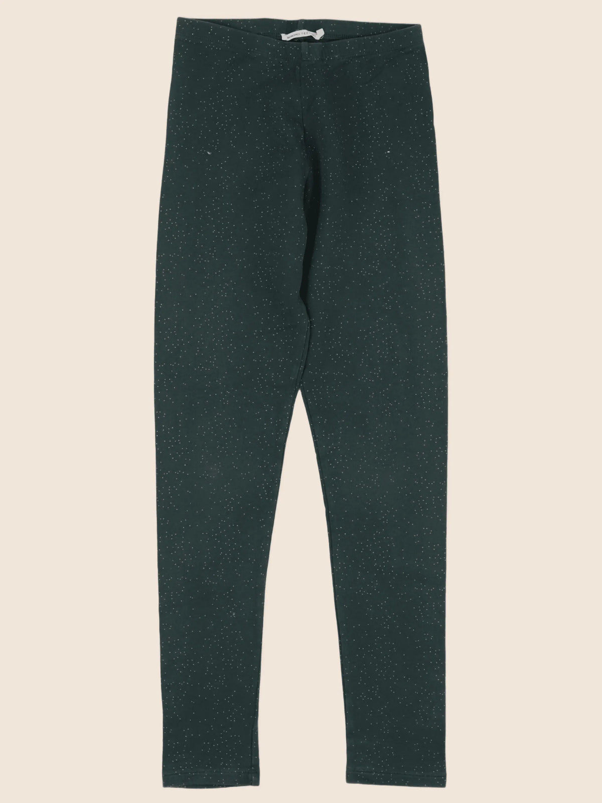 Monoprix - legging vert, or - 14 ans