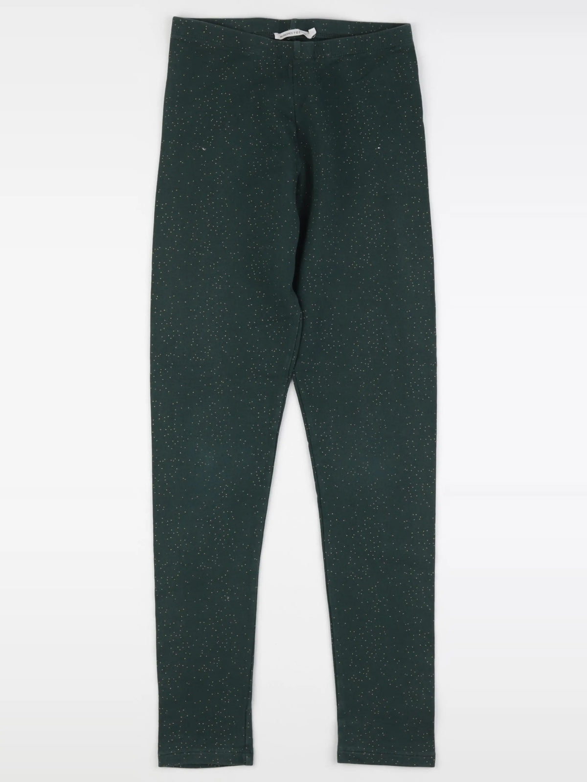 Monoprix - legging vert, or - 14 ans