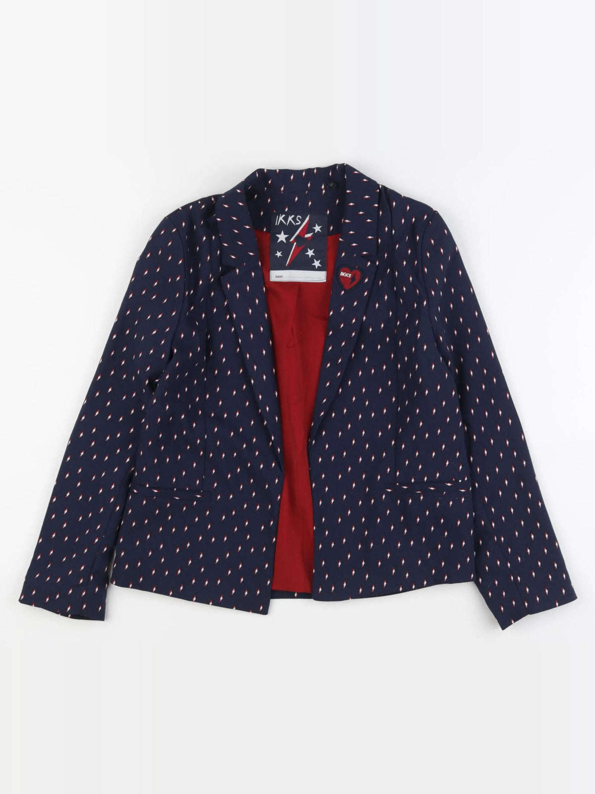 IKKS - veste bleu - 10 ans