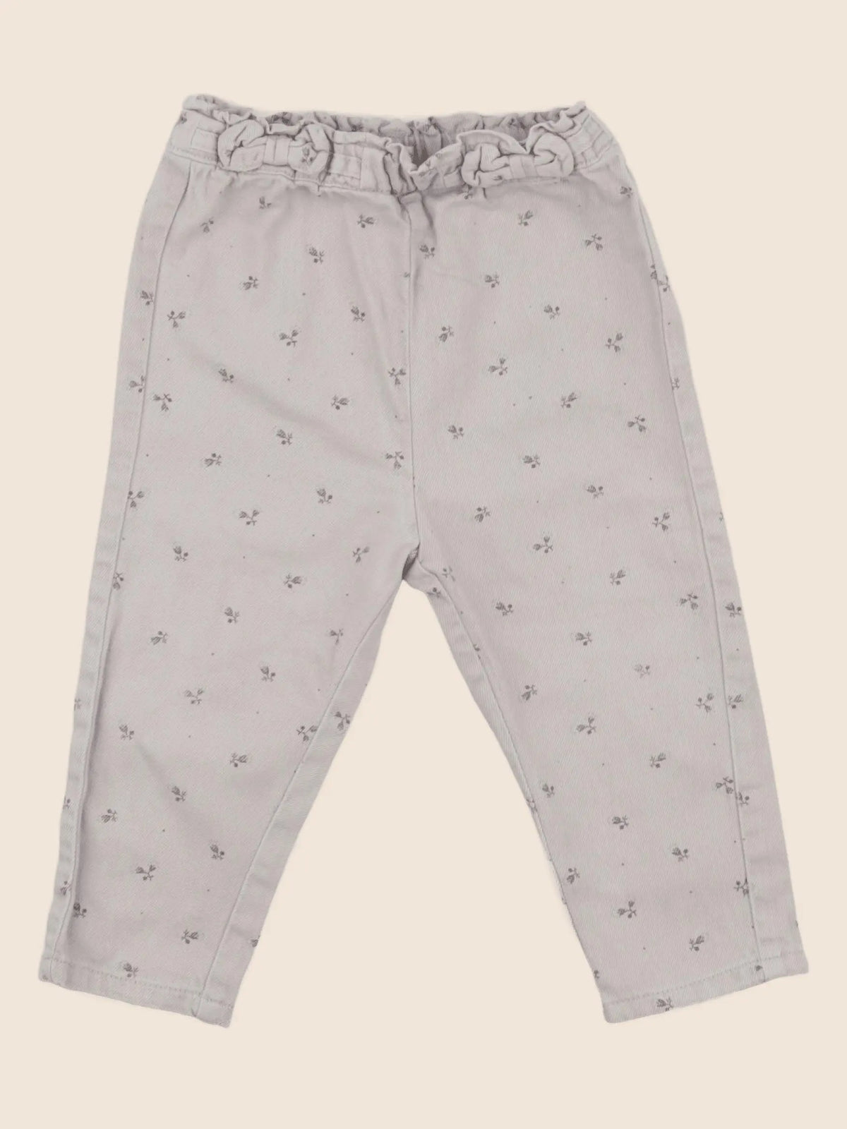 Vertbaudet - jean beige - 24 mois