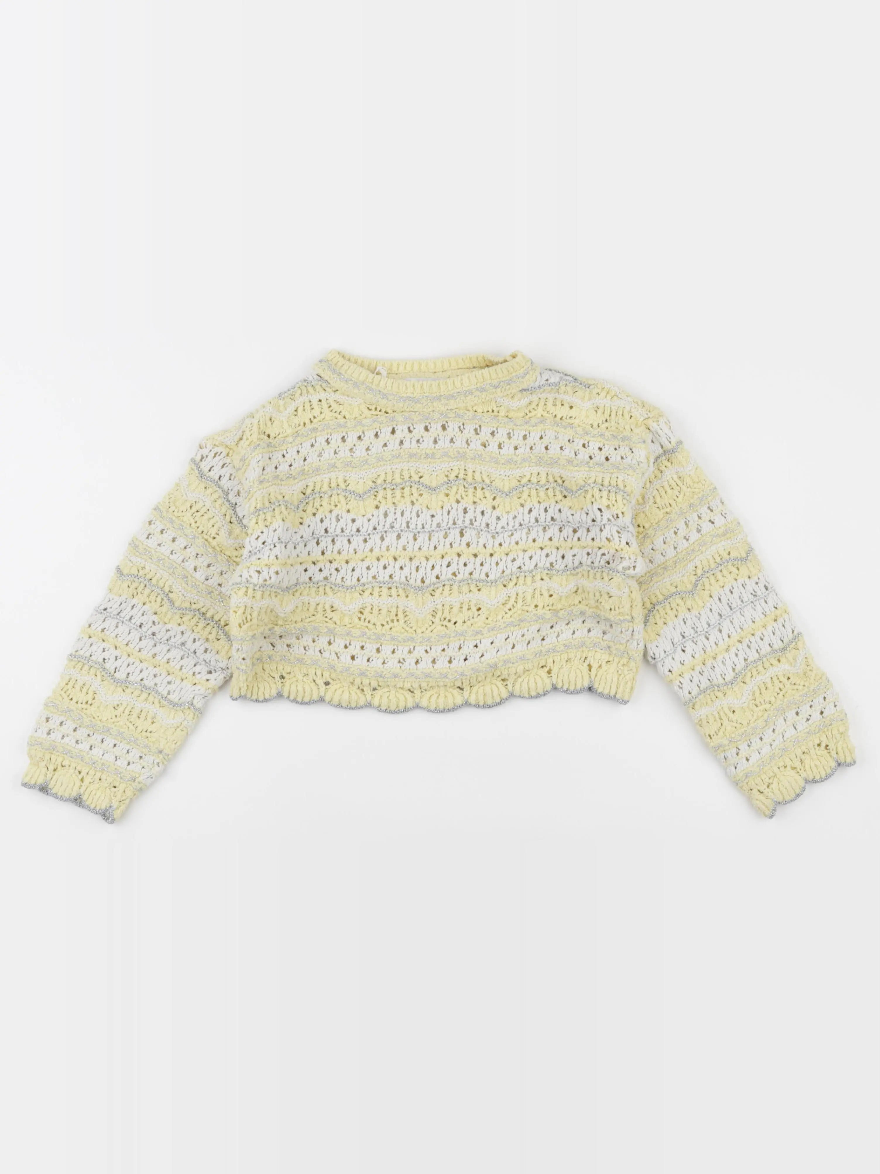 Zara - pull jaune - 6/7 ans