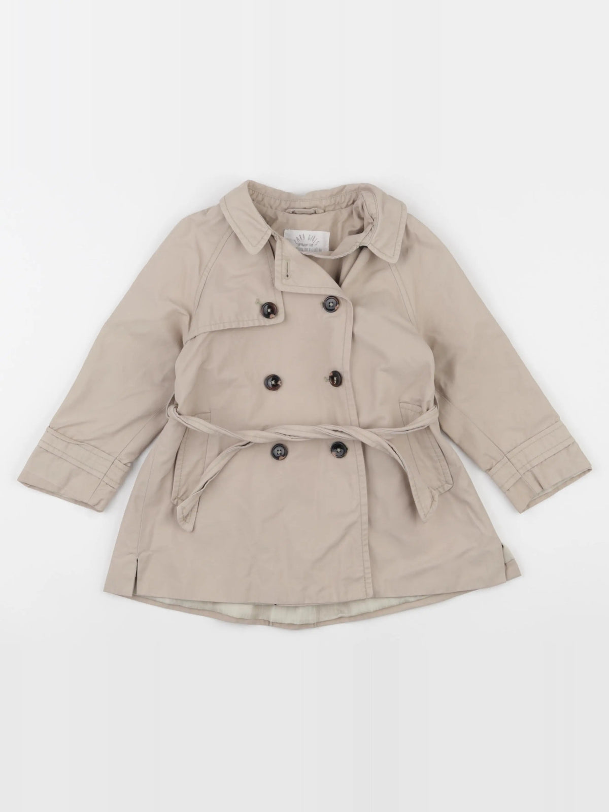 Zara - imperméable beige - 4 ans