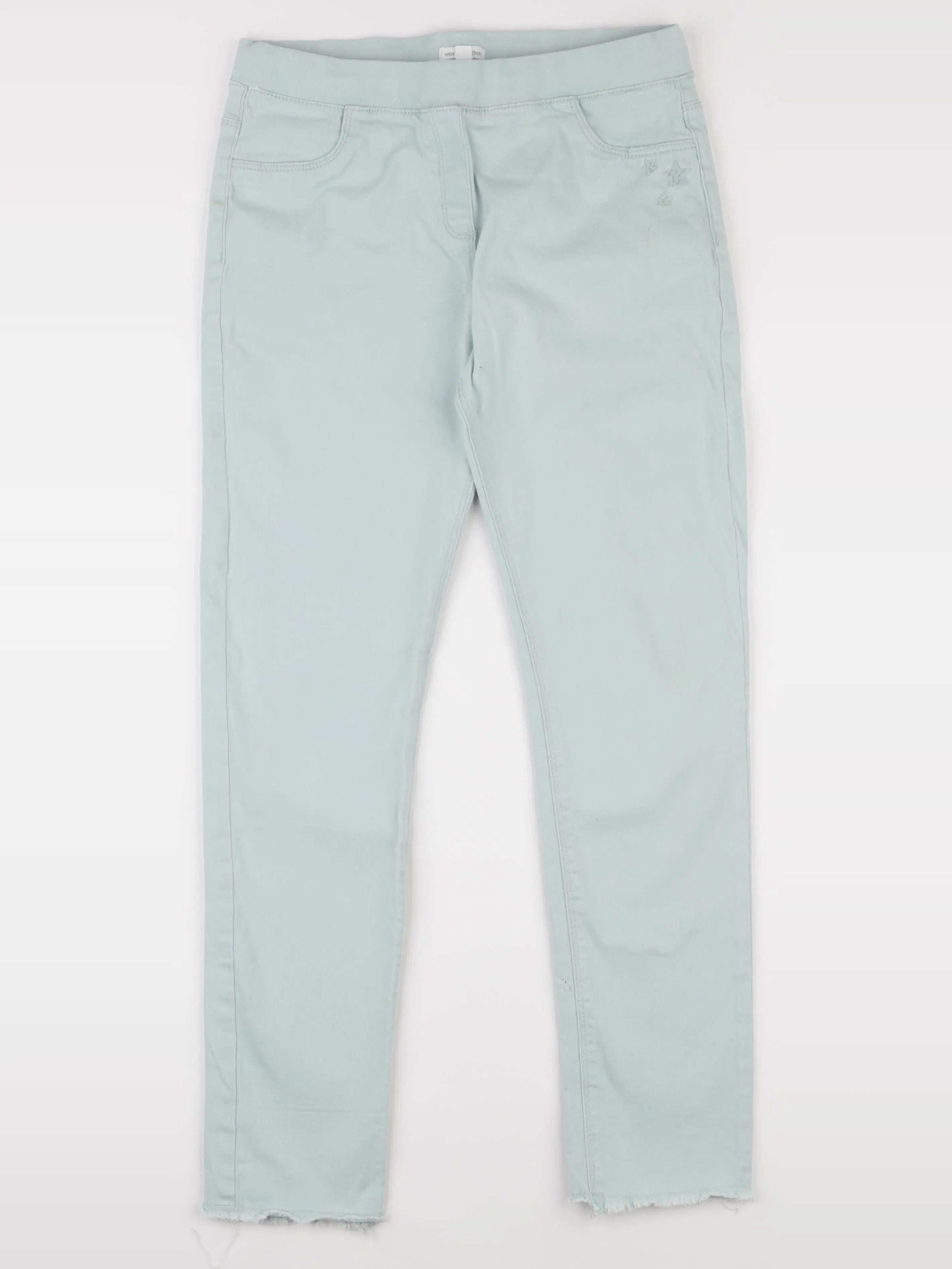 Vertbaudet - jegging vert - 14 ans