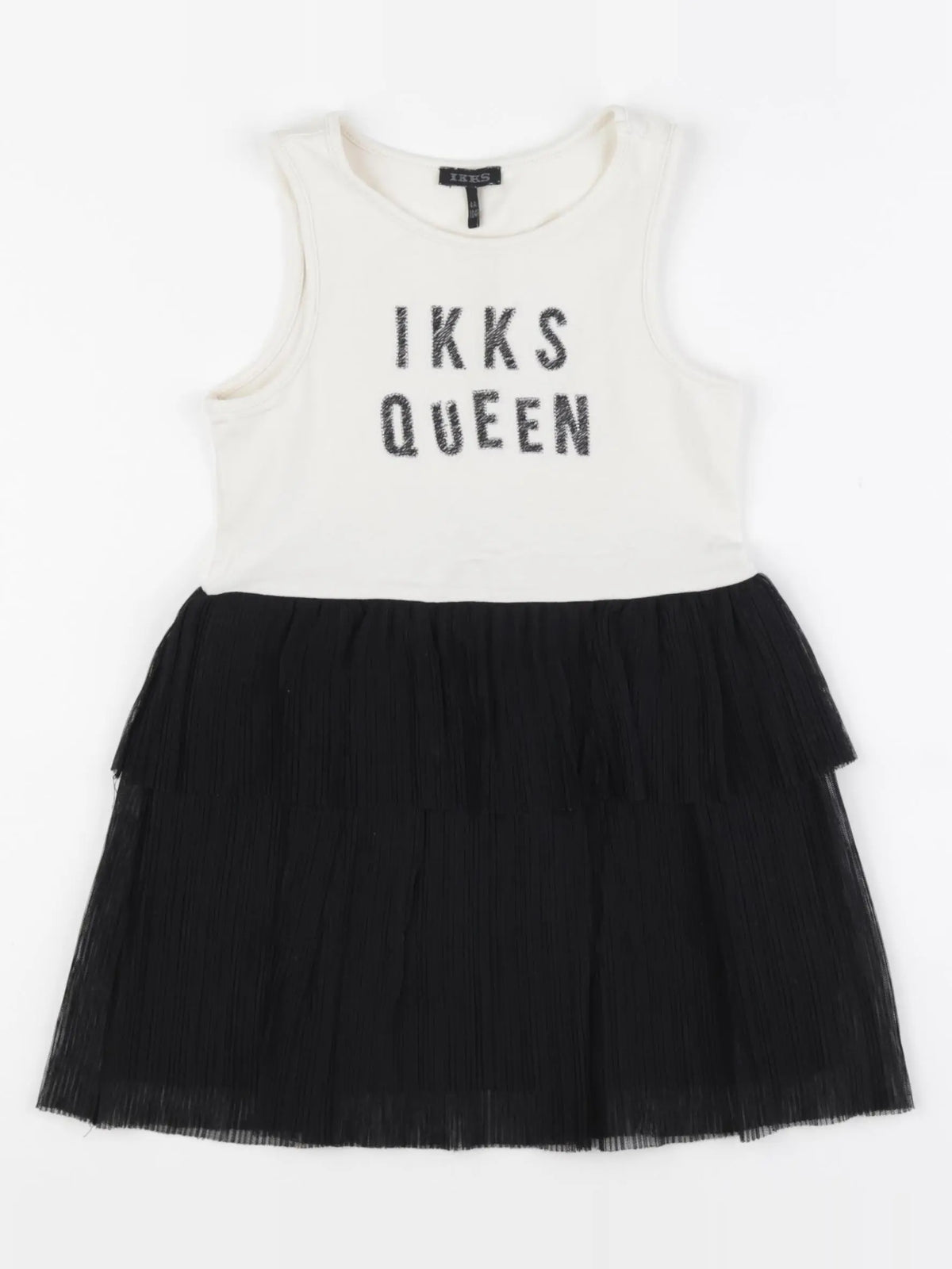 IKKS - robe noir - 4 ans