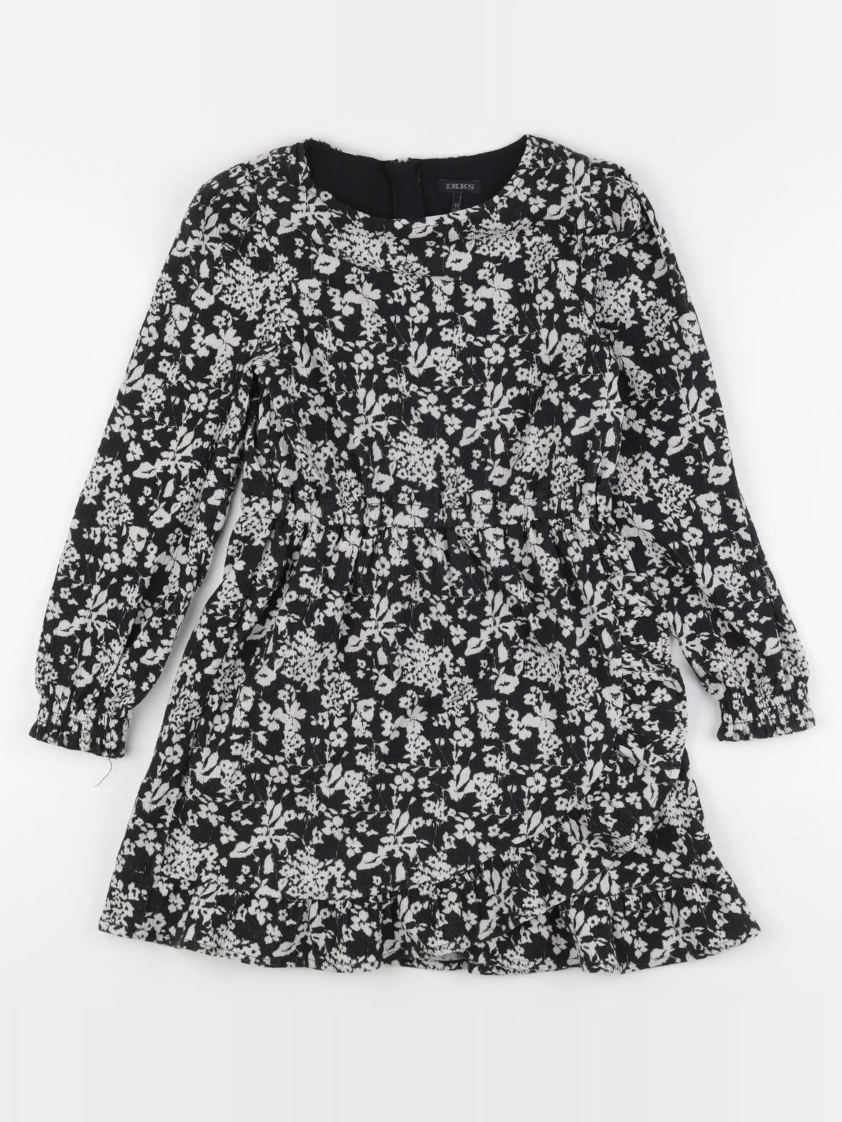 IKKS - robe noir - 8 ans