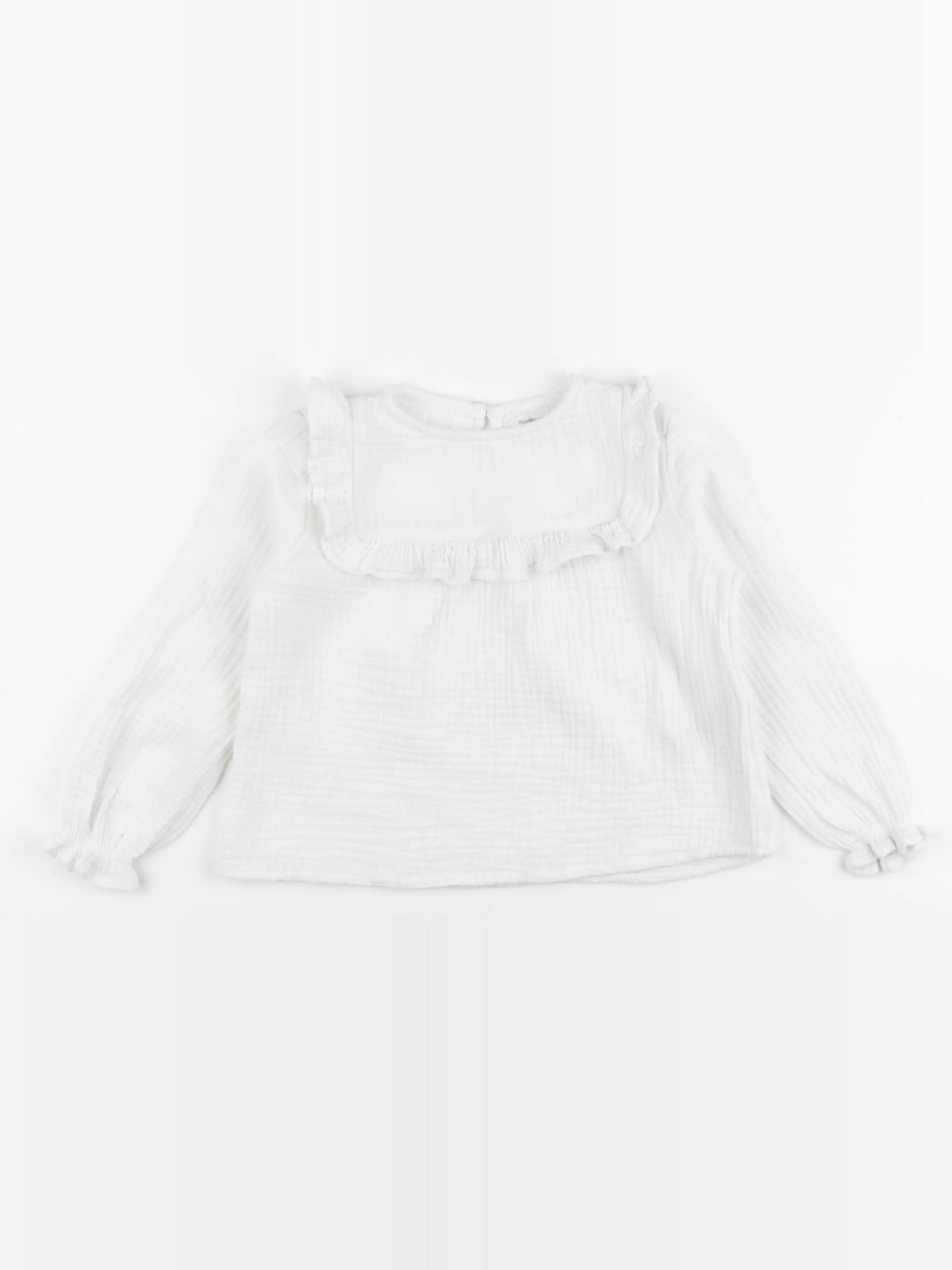 Vertbaudet - blouse blanc - 4 ans