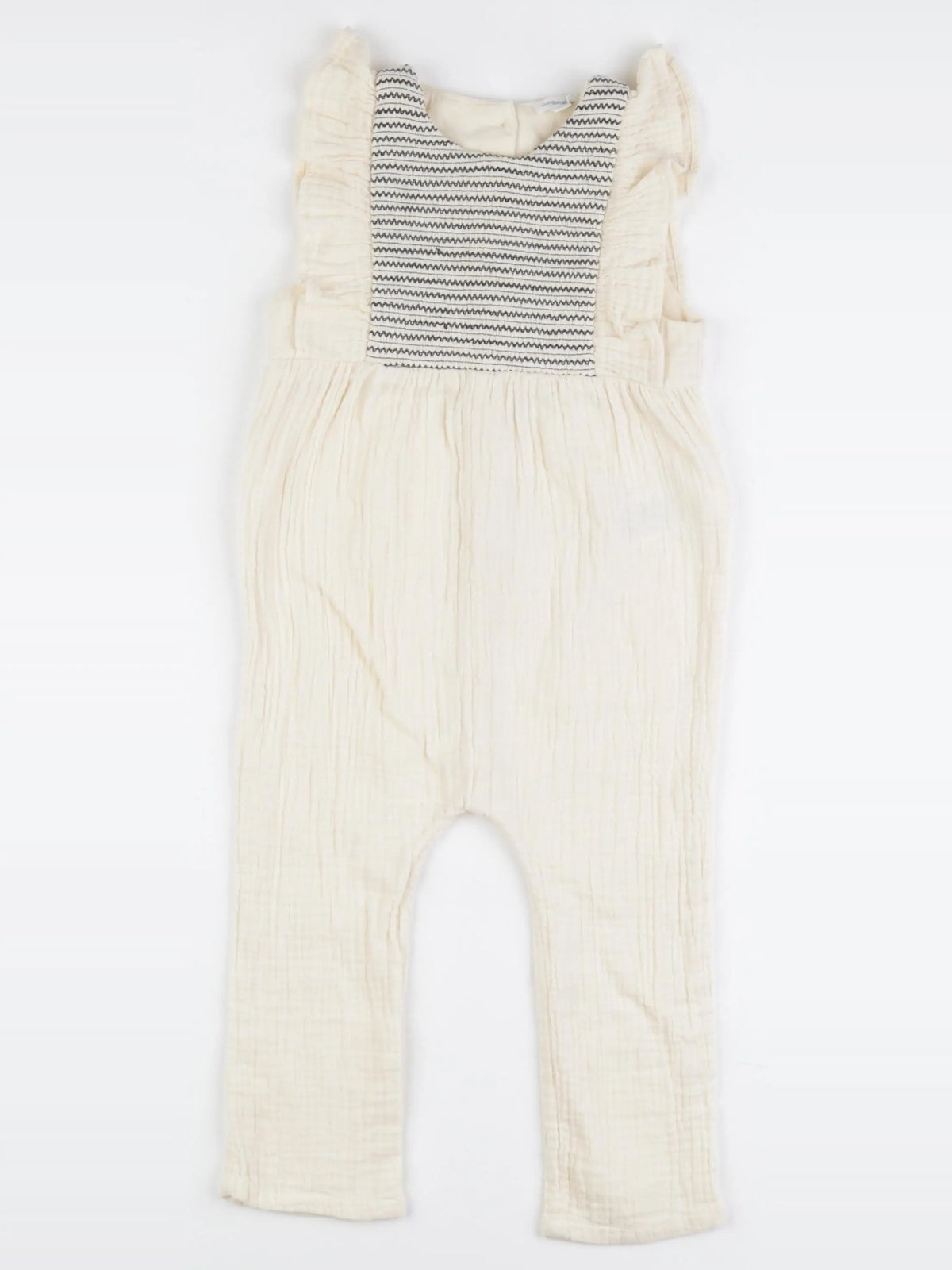 Vertbaudet - combinaison beige - 36 mois