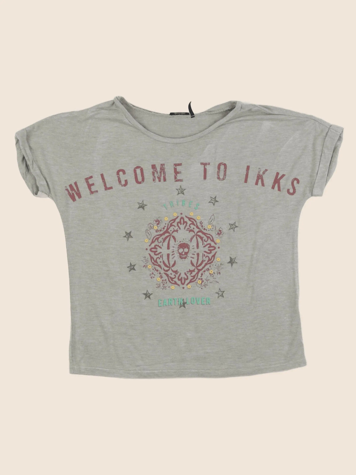 IKKS - tee-shirt vert - 10 ans