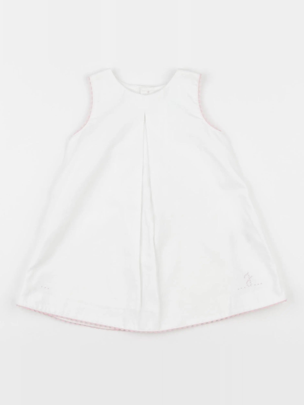 Jacadi - robe blanc - 6 mois