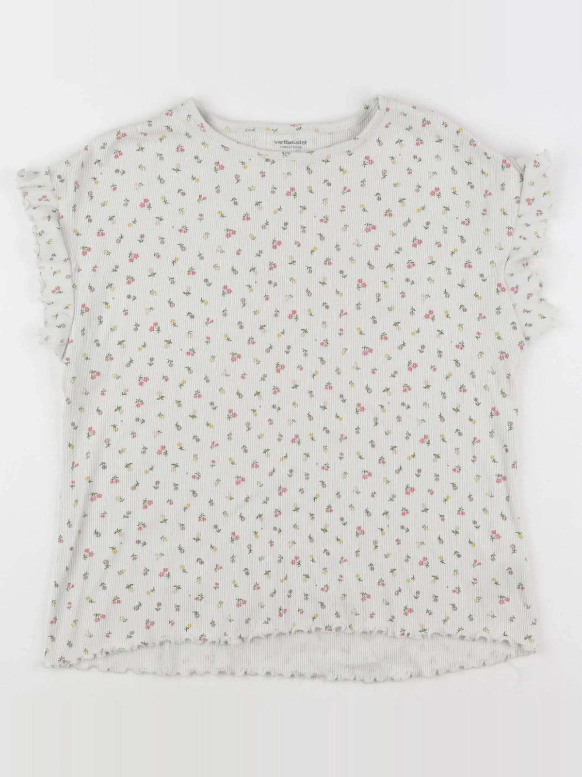 Vertbaudet - tee-shirt gris - 12 ans