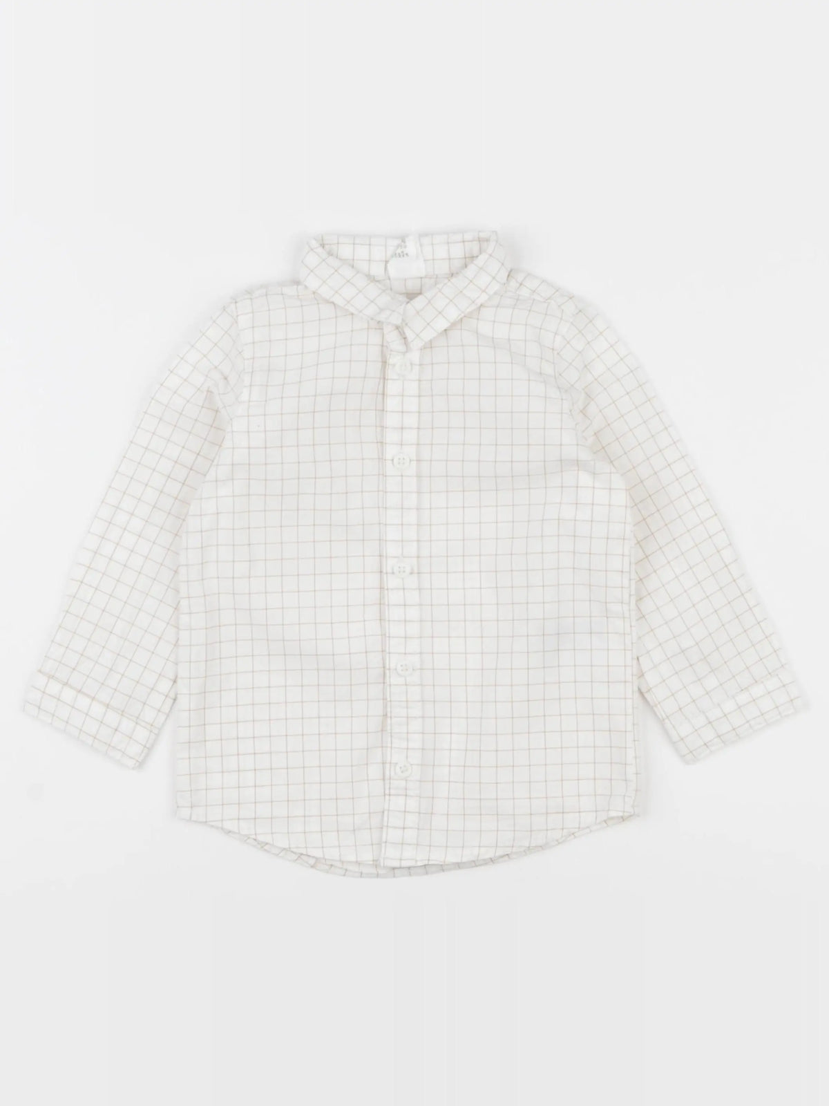 H&M - chemise beige - 12/18 mois