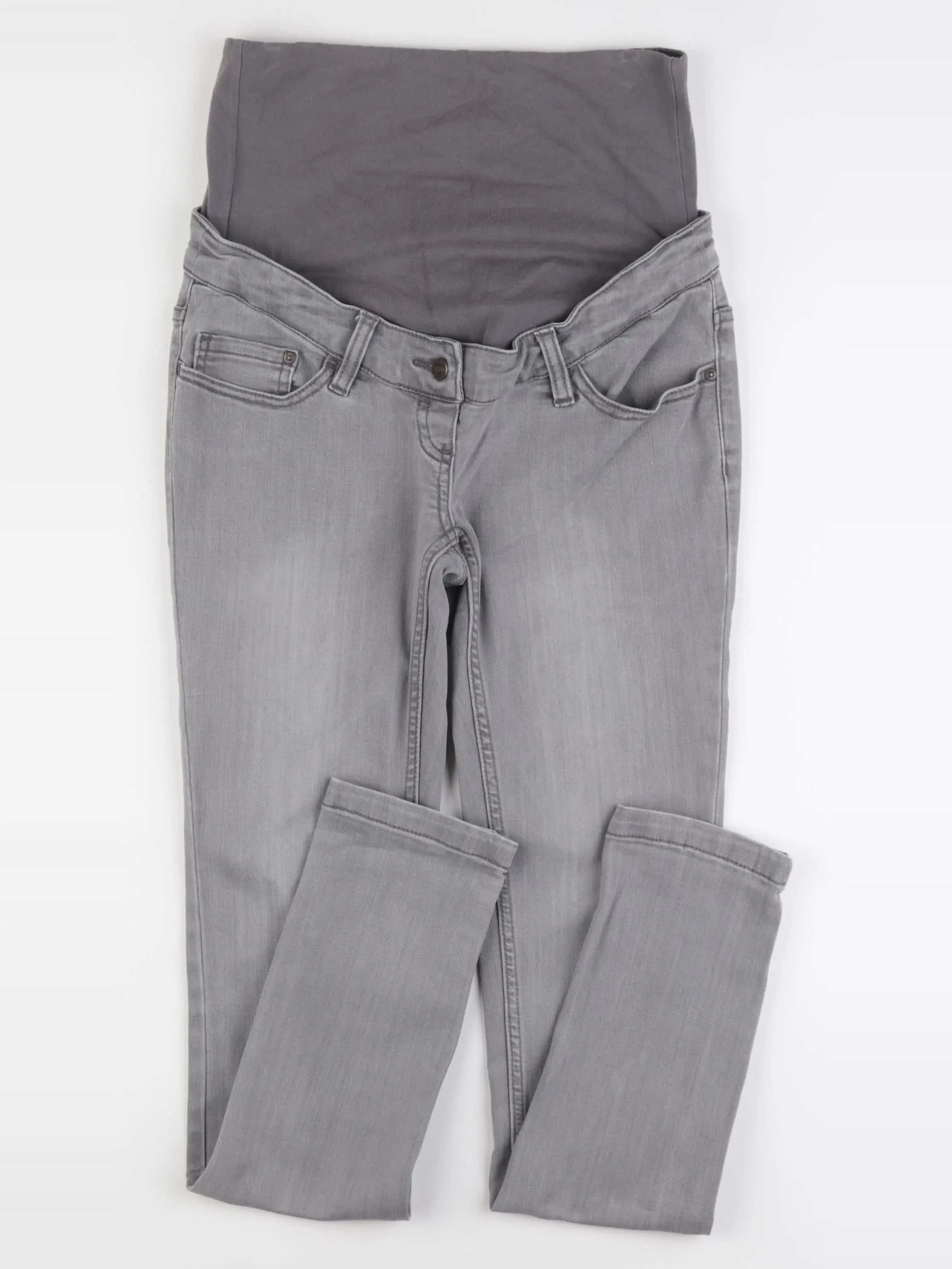 Vertbaudet - jean grossesse gris - 36