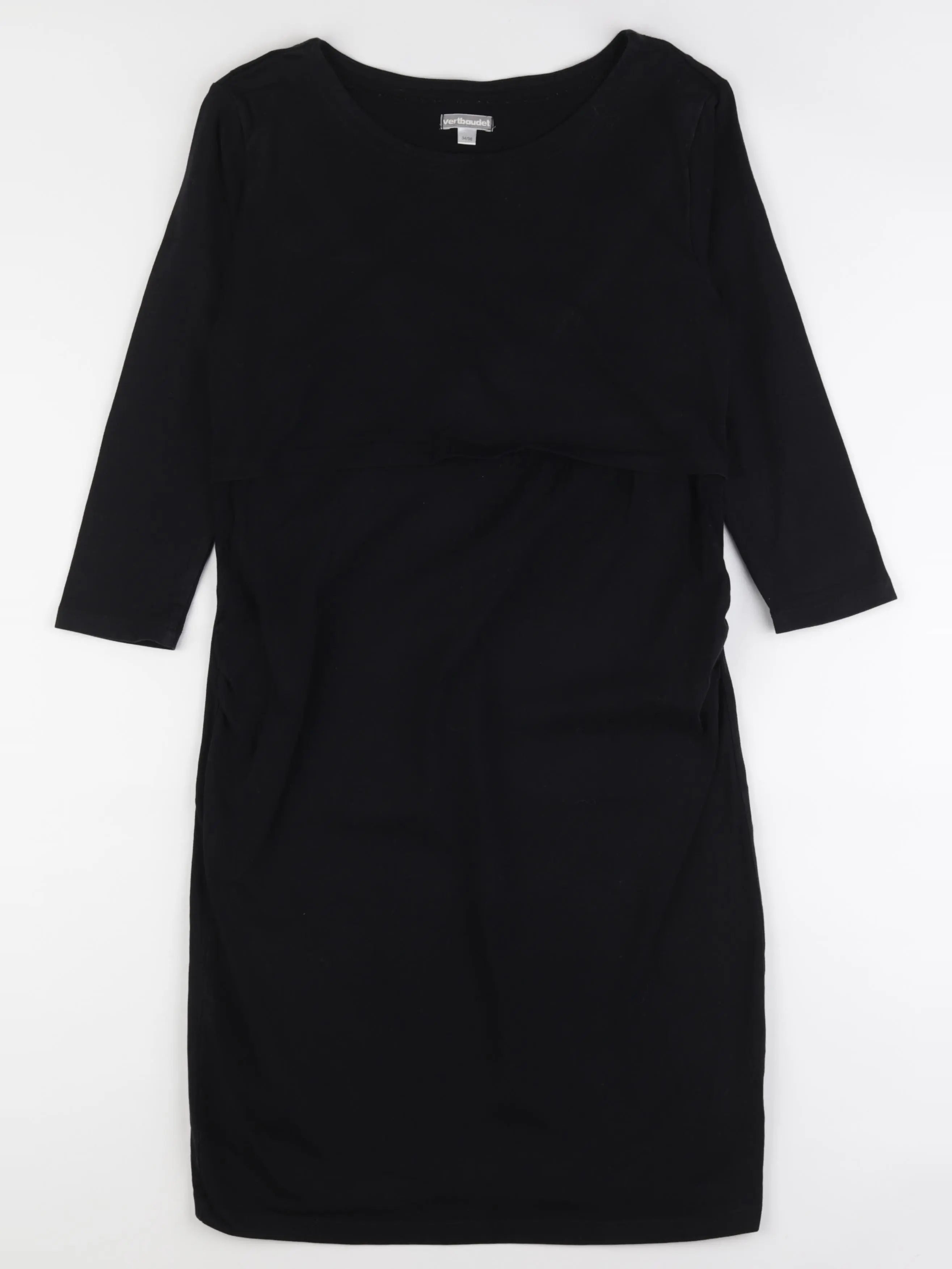 Vertbaudet - robe grossesse, allaitement noir - 34 à 36